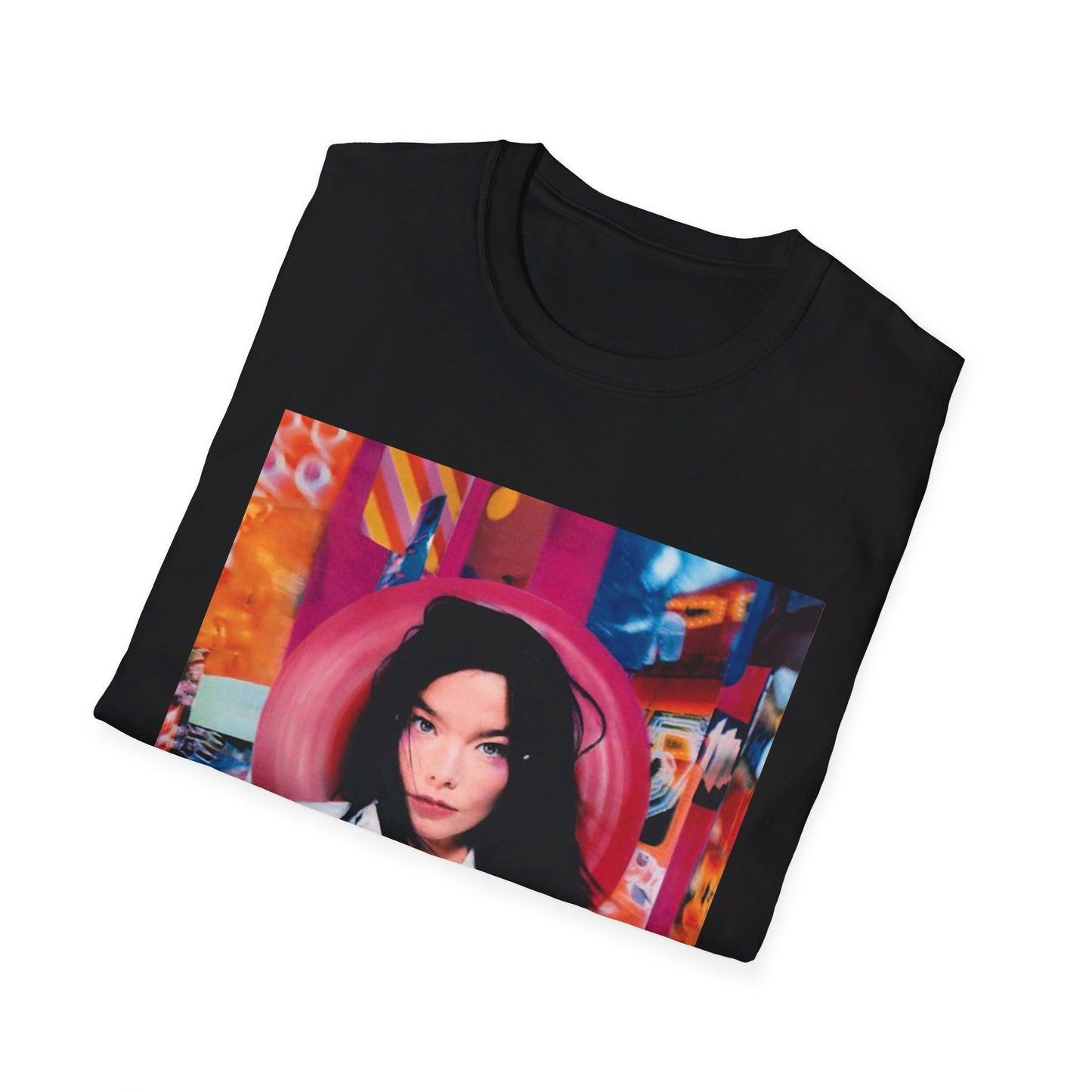 bjork 1995 post album tshirt