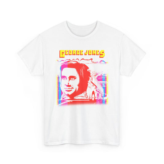 1977 george jones i wanna sing album cover fan art tshirt