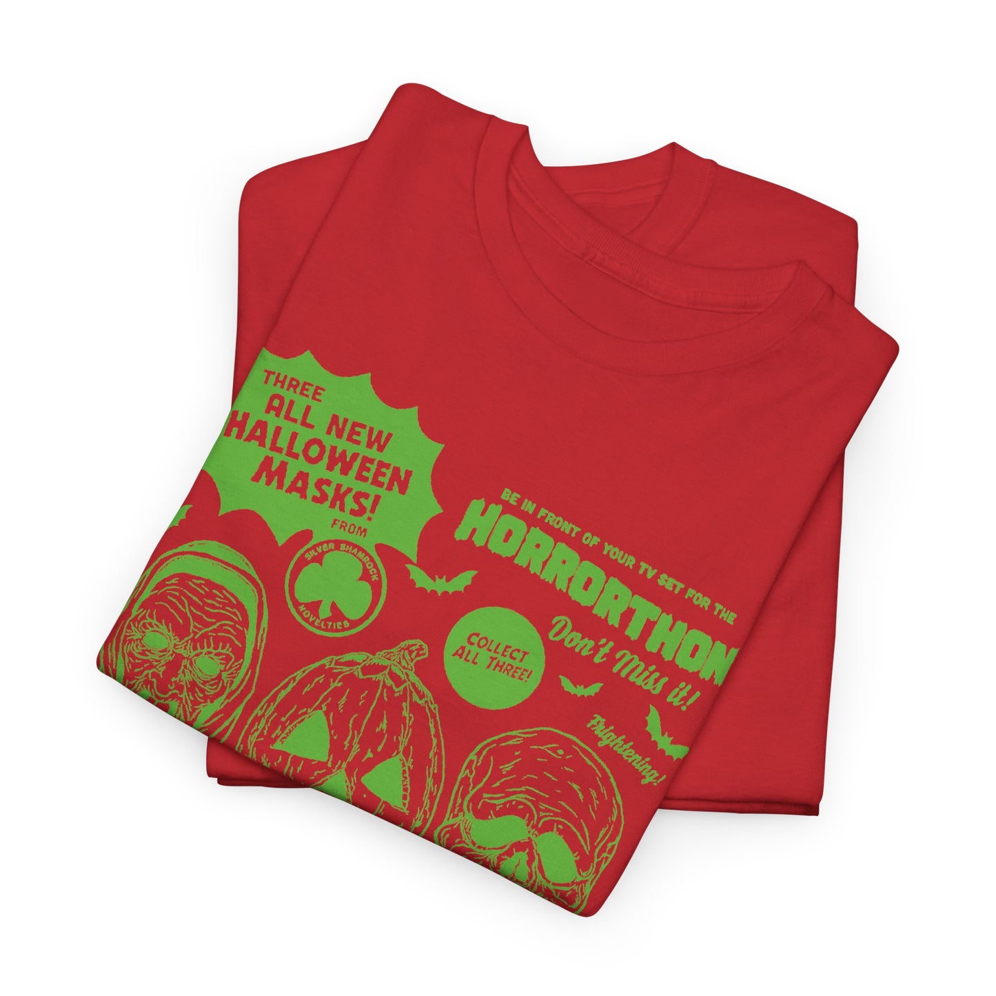 halloween 3 tv guide ad graphic 2 in green tshirt