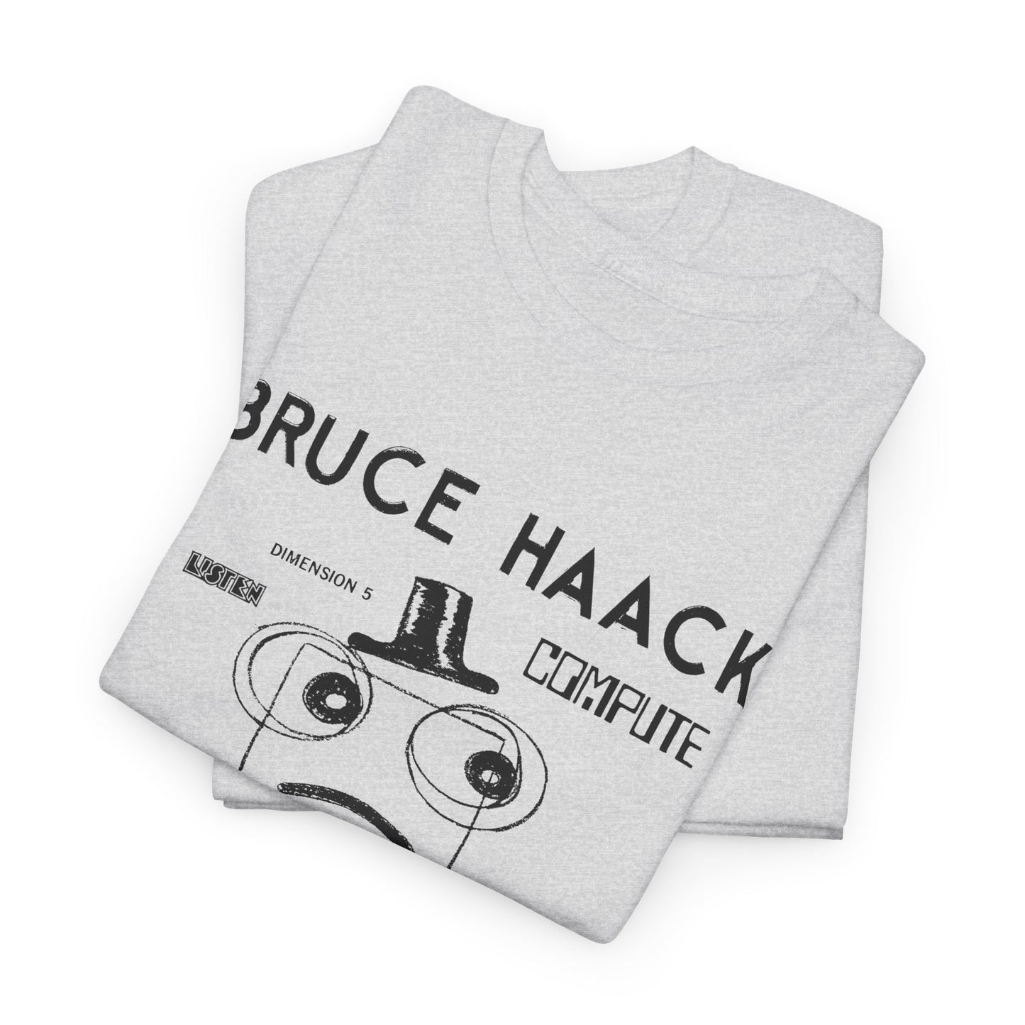 bruce haack fan edit tshirt