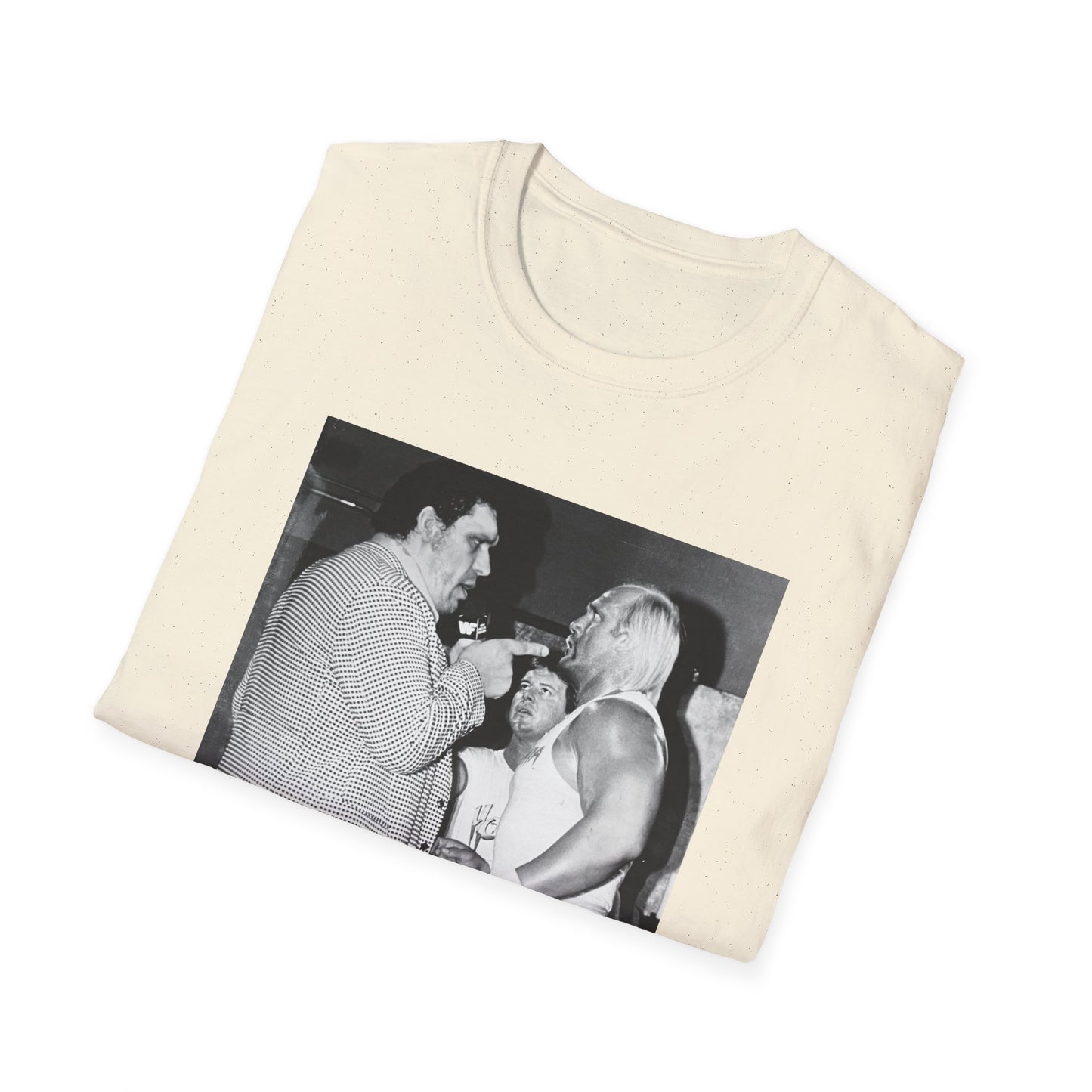 wrestlemania iii hulk v. andre the giant photo tshirt