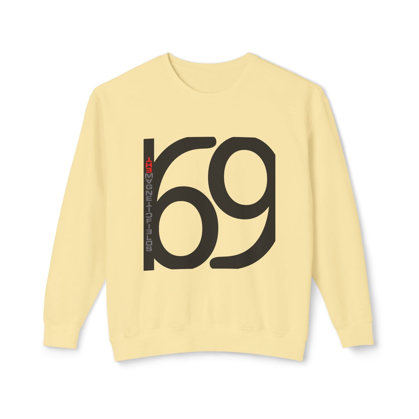 the magnetic fields 1999 69 love songs album 100% cotton sweatshirt