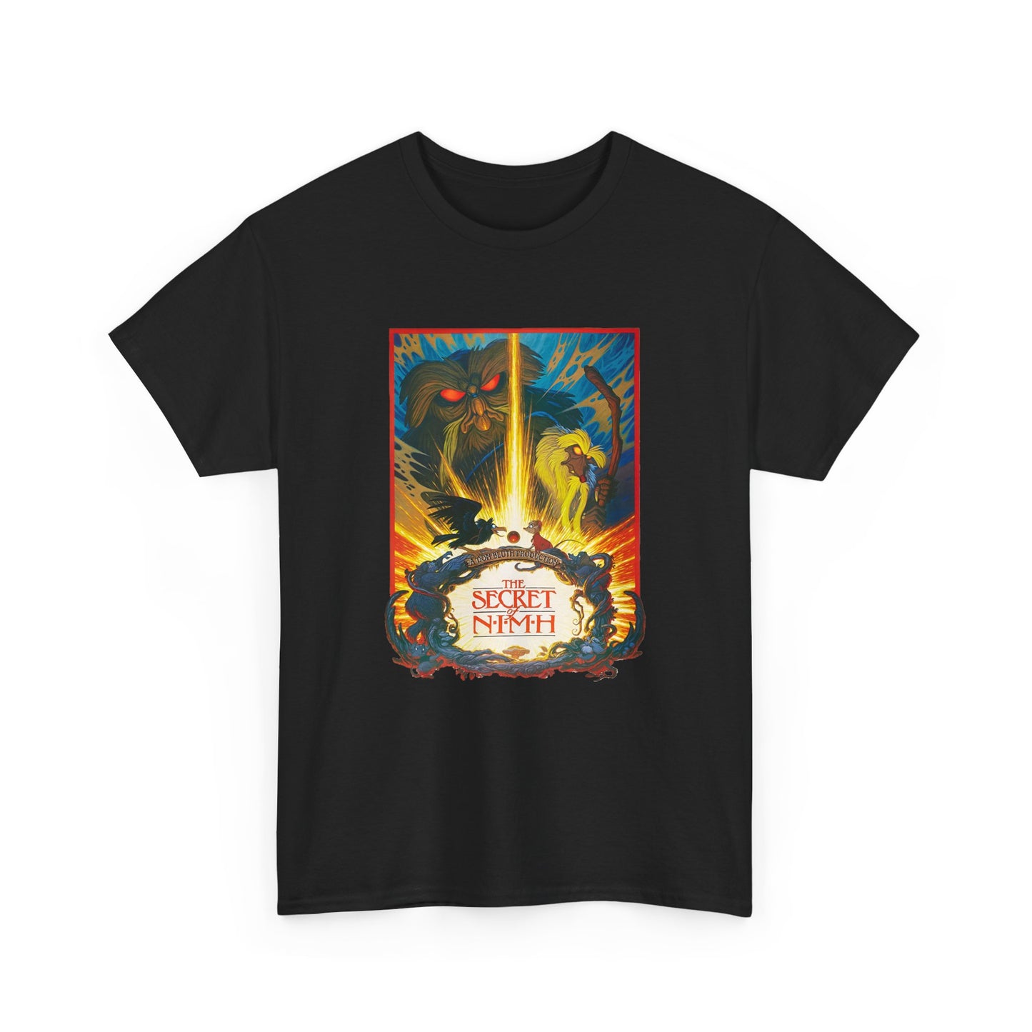 1992 the secret of nimh movie poster tshirt