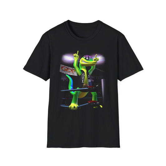 gex 3:16 from video game gex 3 tshirt