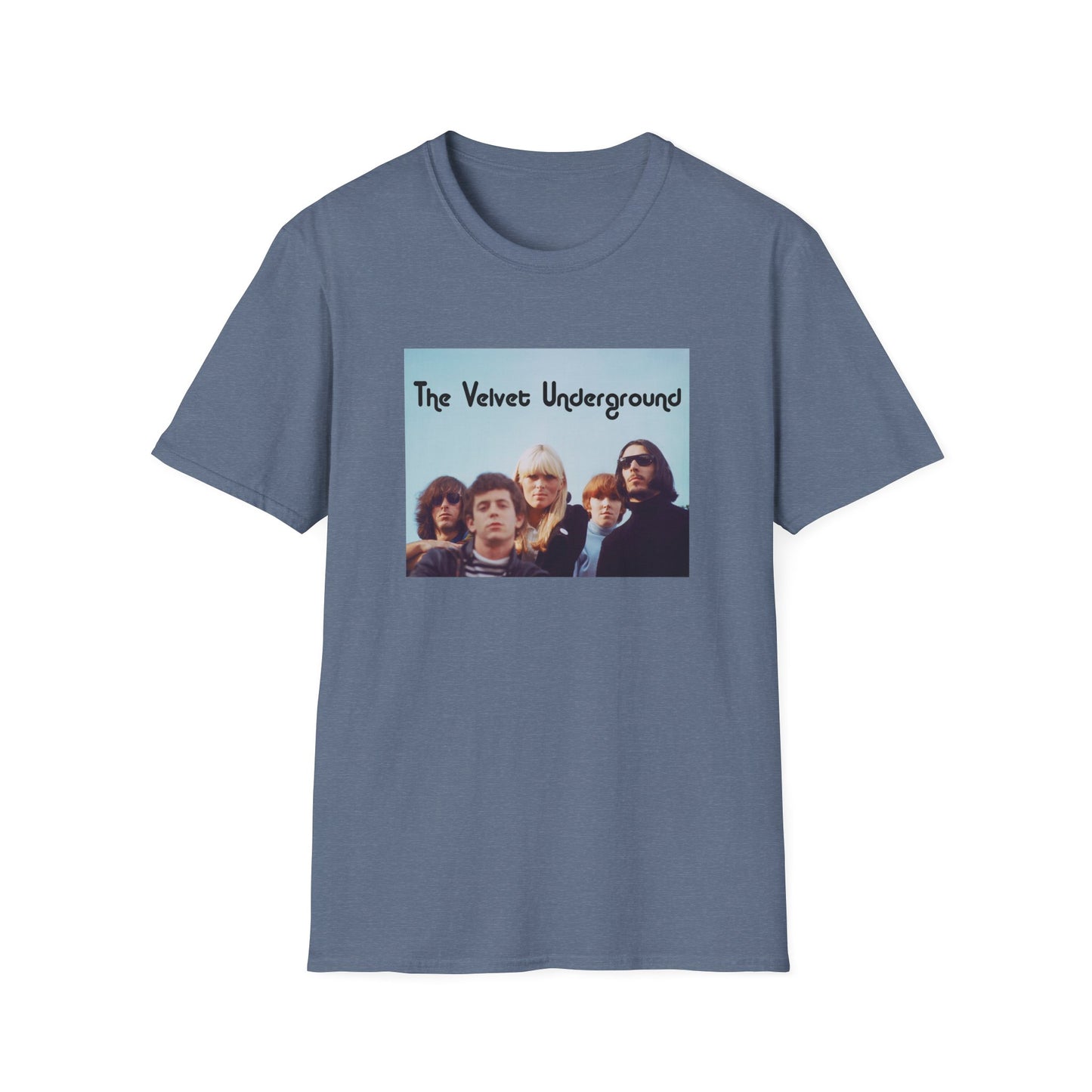 the velvet underground band photo in colour tshirt