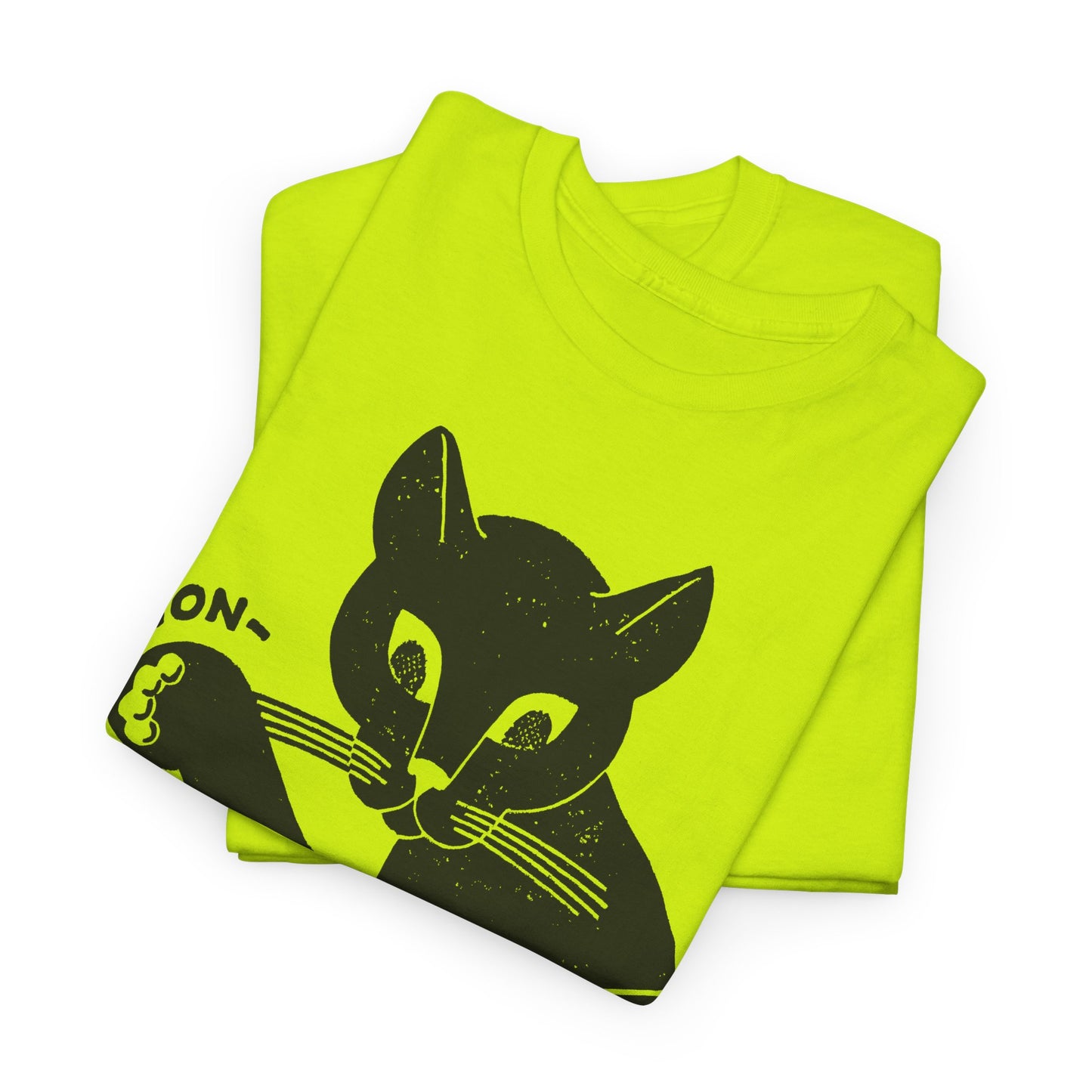 1940s cat's paw rubber heels and soles shoe company logo reproduction tshirt