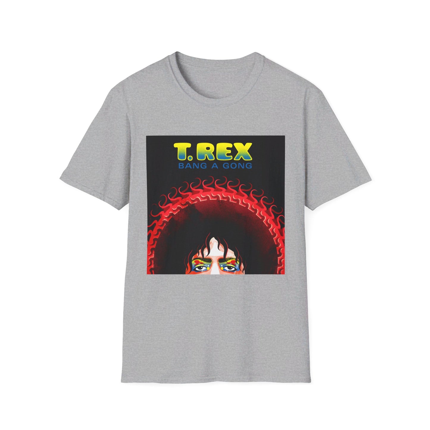 t. rex bang a gong single tshirt