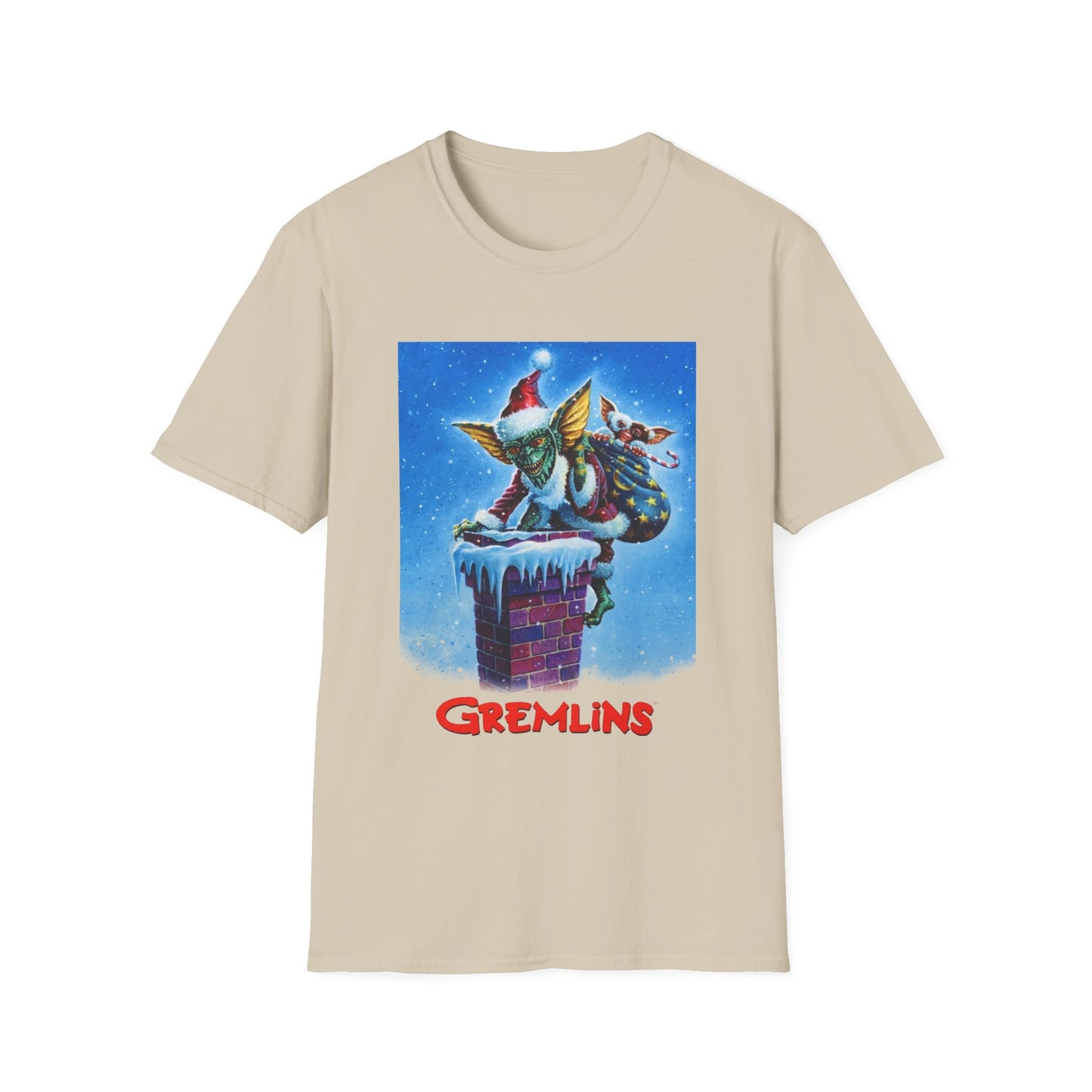 1984 gremlins christmas advertisement tshirt