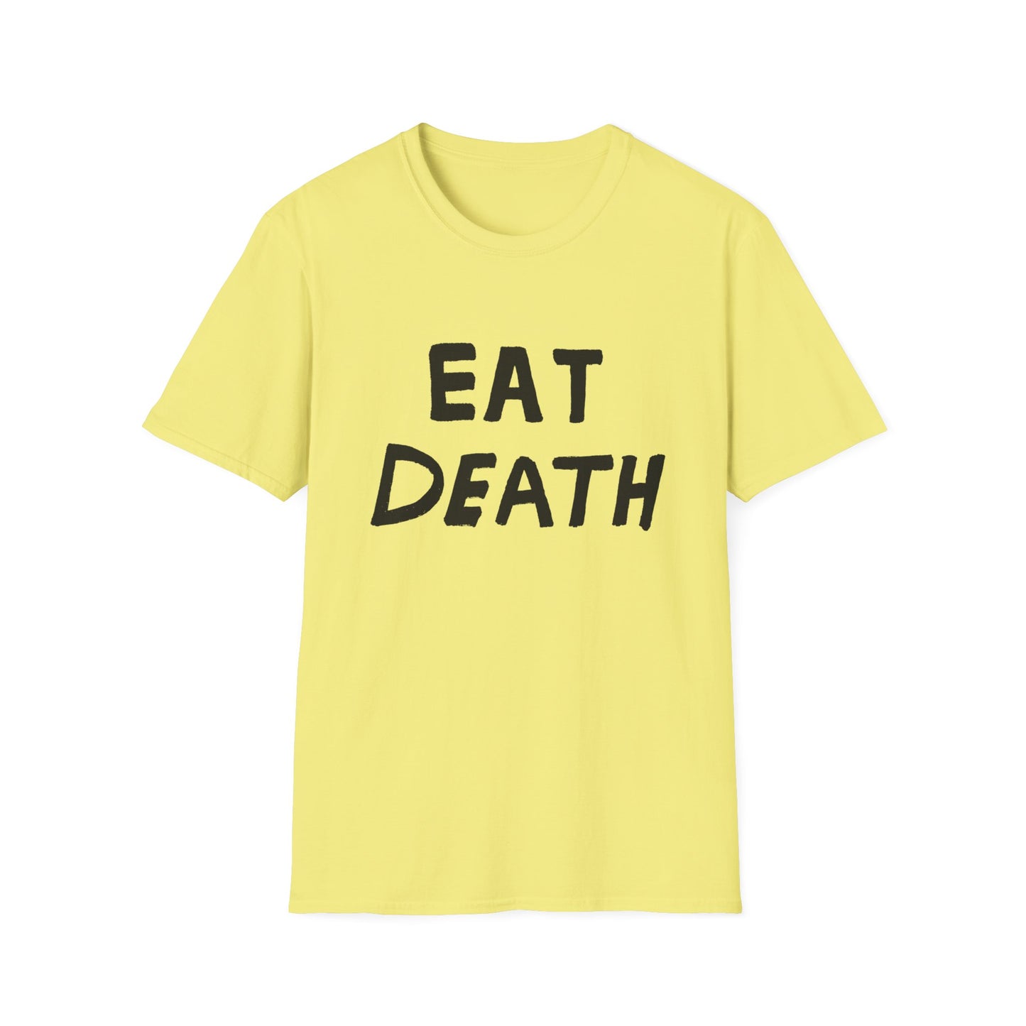 eat death hand drawn tshirt