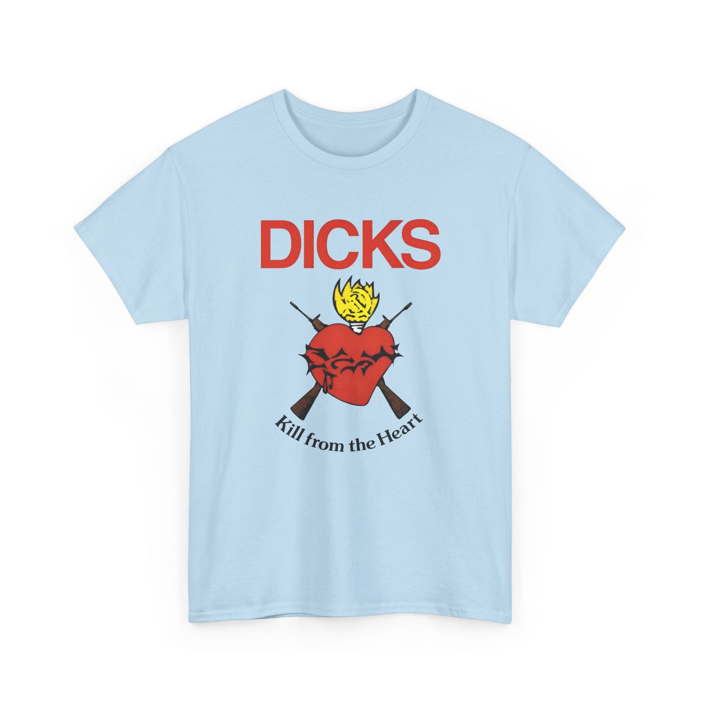 1983 kill from the heart by dicks album cover tshirt