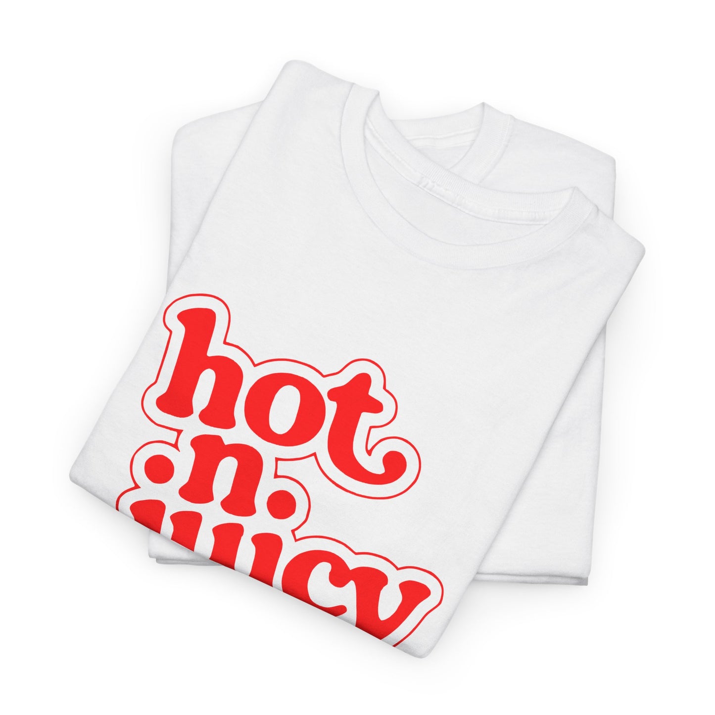 wendy's vintage hot n juicy logo reproduction tshirt