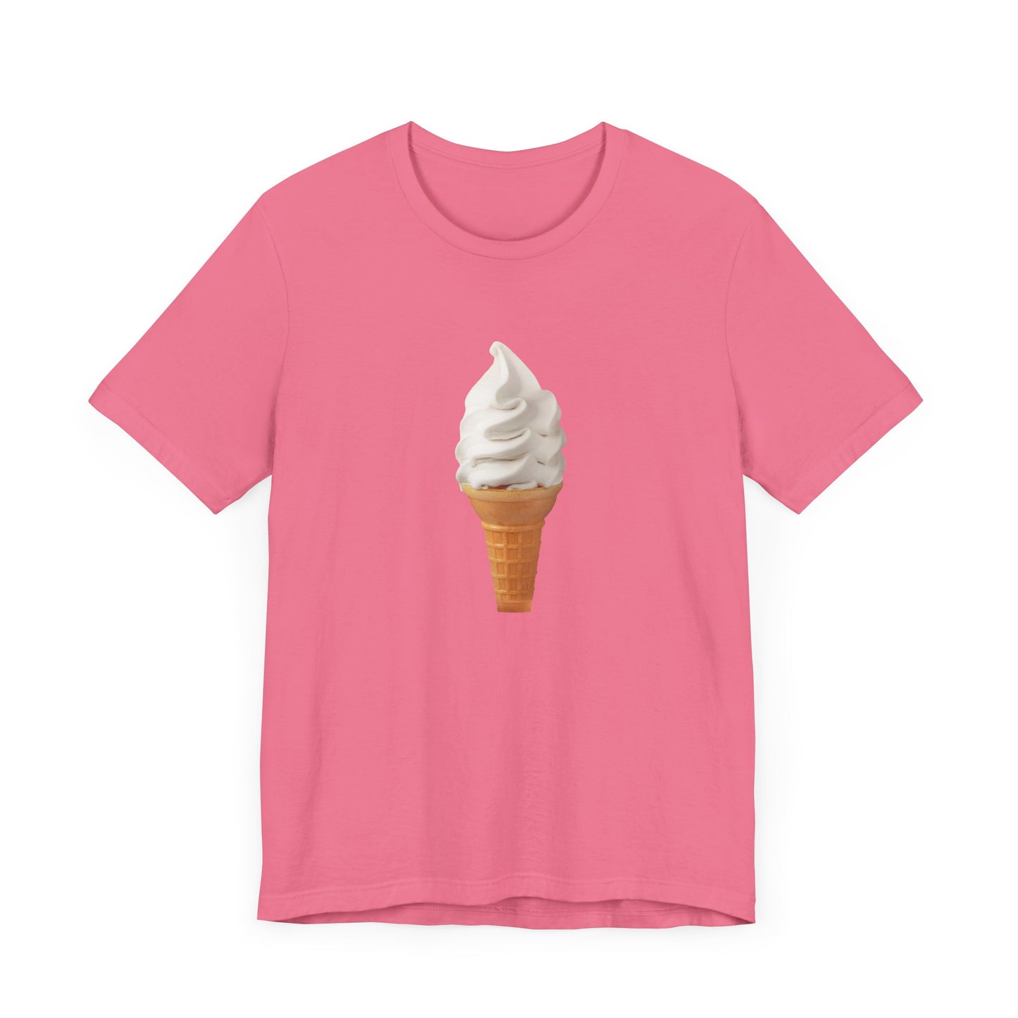 soft vanilla ice cream cone tshirt