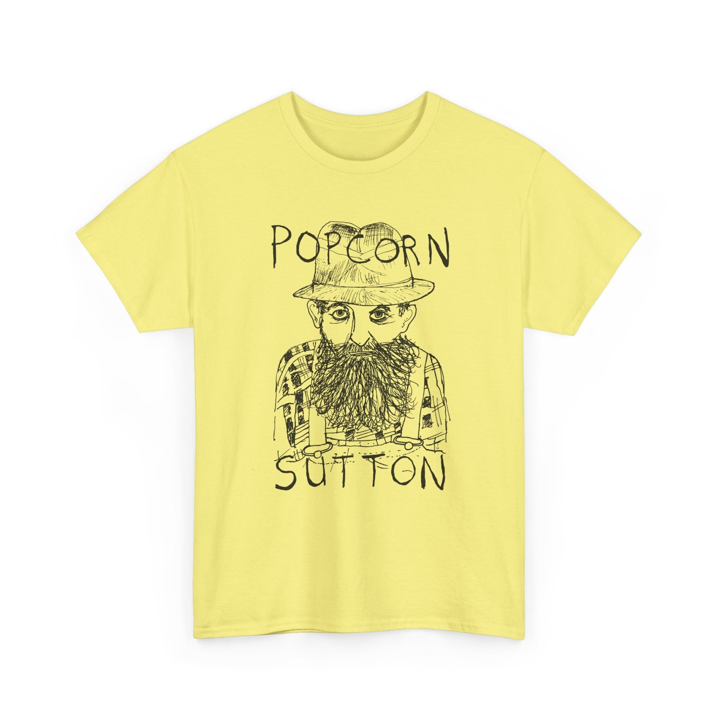 original drawing popcorn sutton fan art tshirt