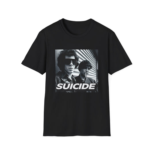 martin rev and alan vega suicide band 3 tshirt