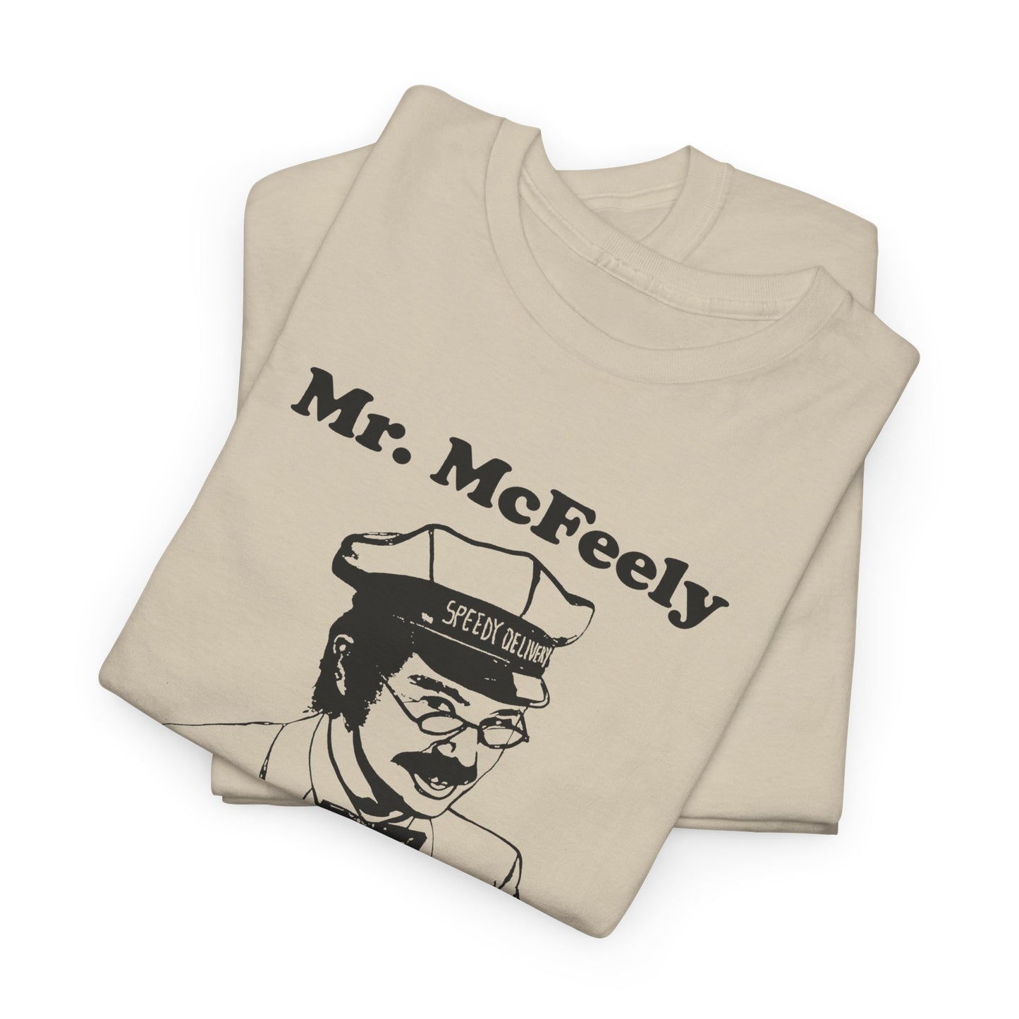 vintage mr mcfeely from mr rogers custom reproduction tshirt