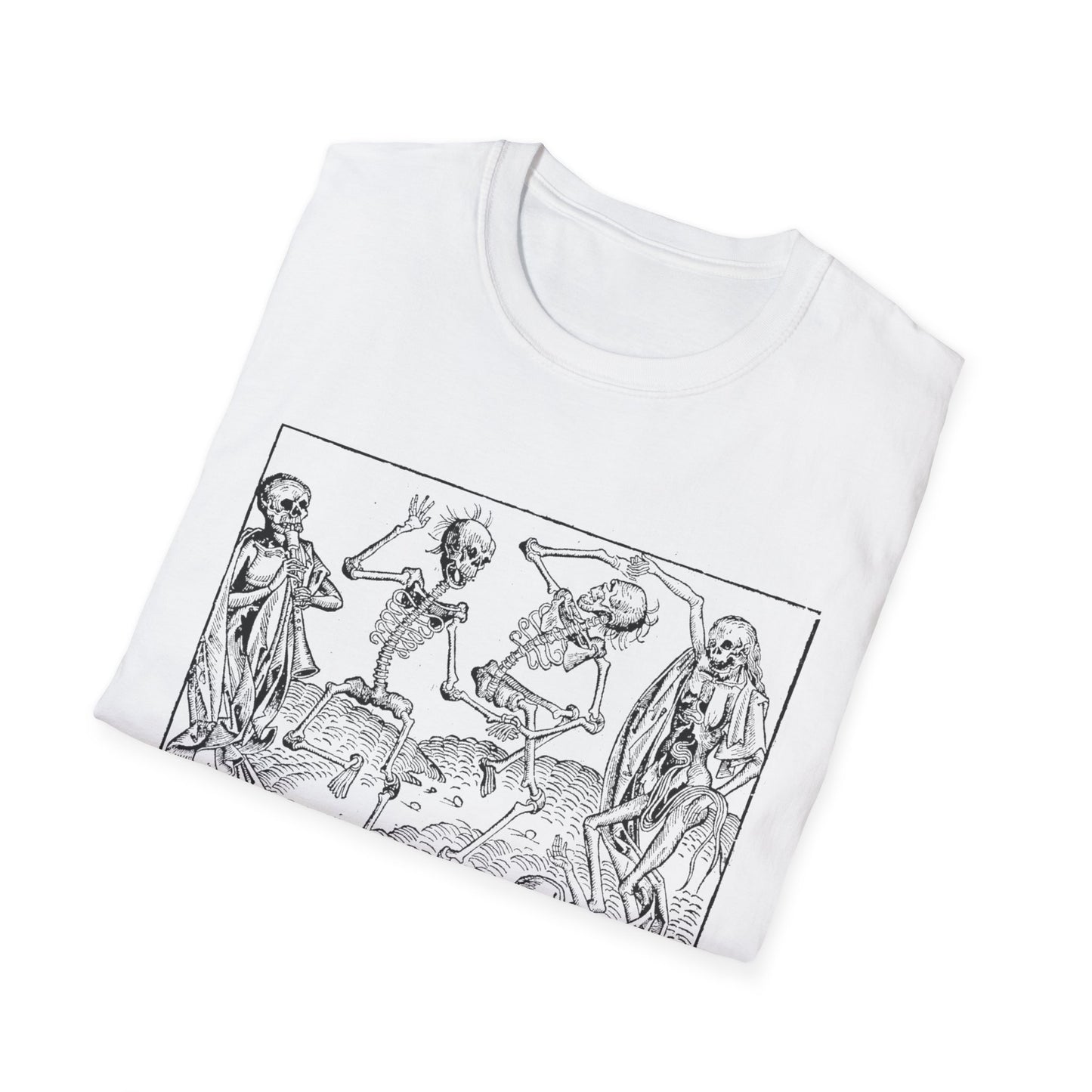 1493 michael wolgemut's dance of death tshirt