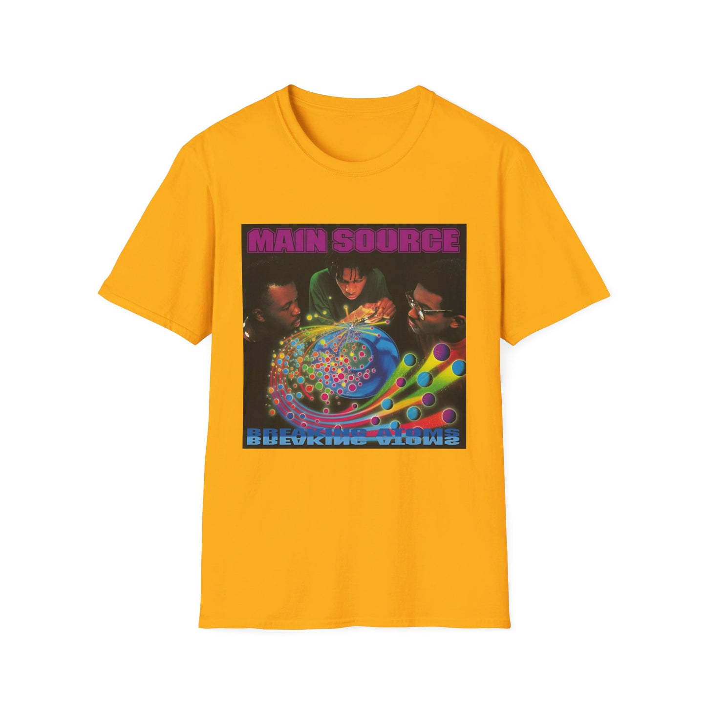 main source 1991 breaking atoms album tshirt