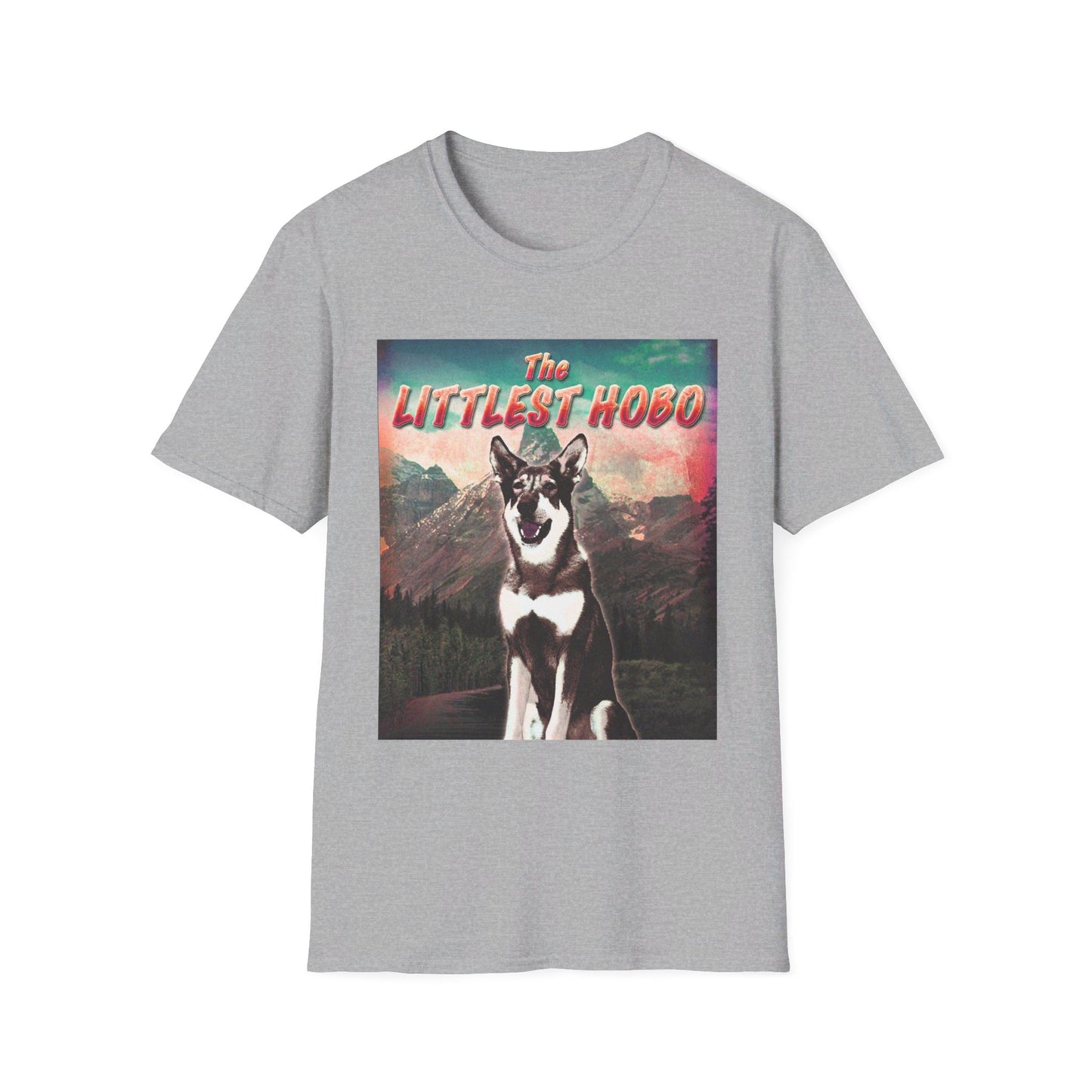 the littlest hobo canadian tv show vintage style tshirt