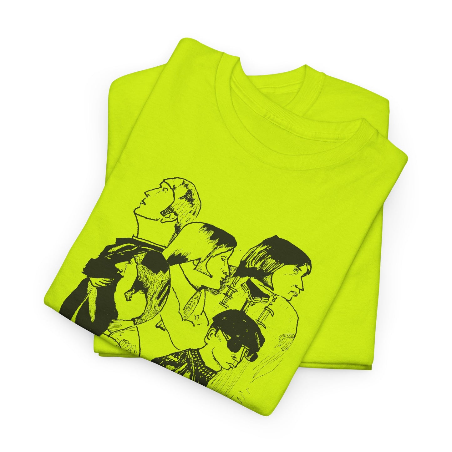 original drawing buffalo springfield fan art tshirt