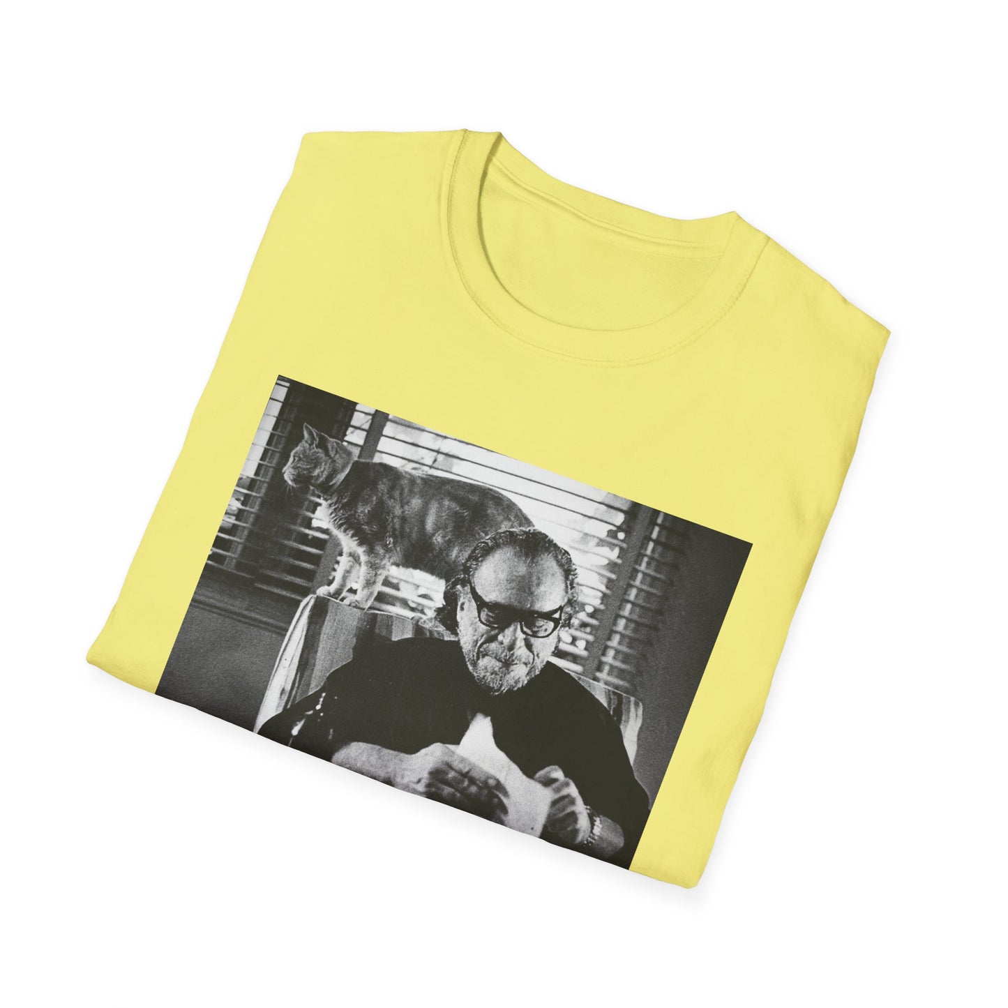 bukowski and butch the cat tshirt