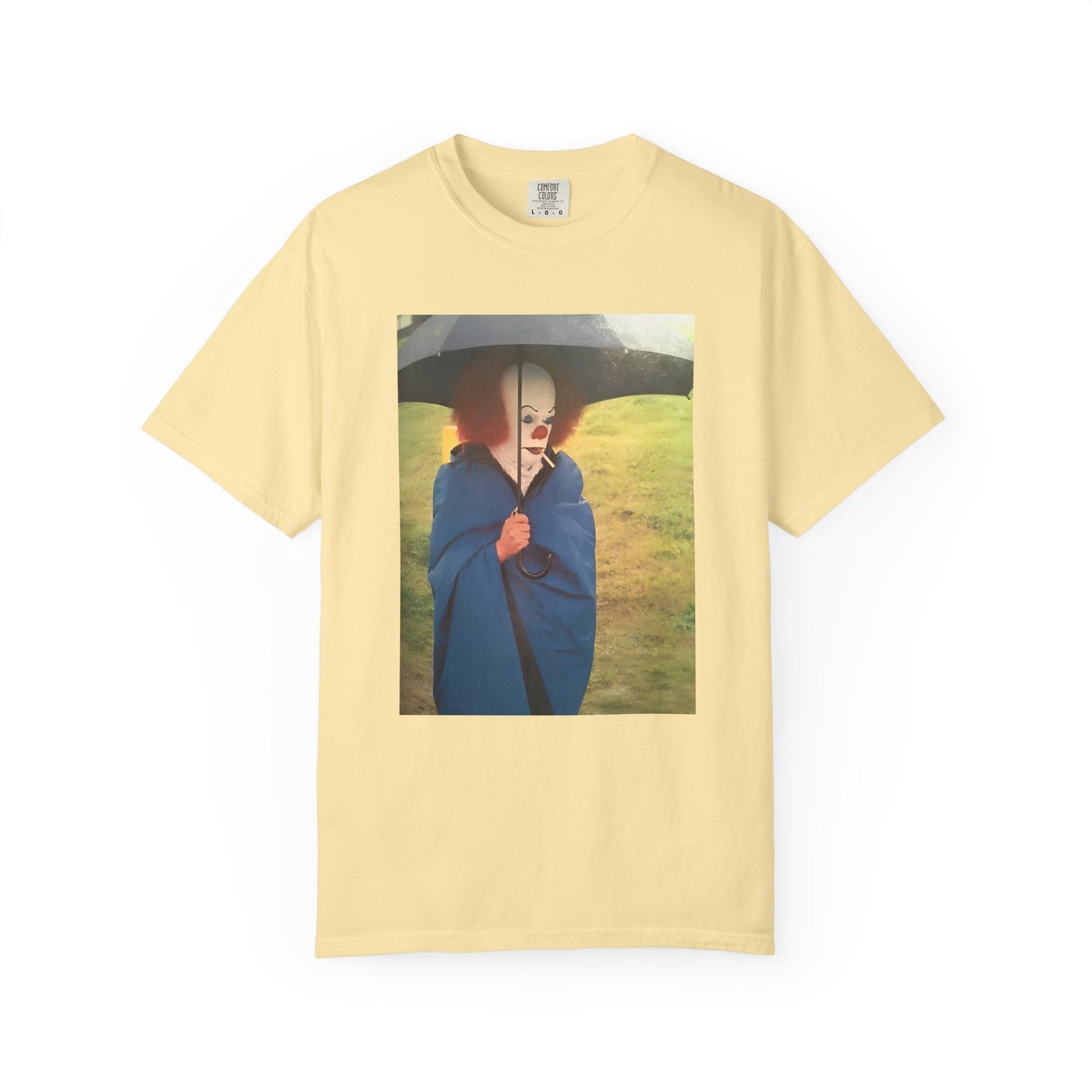 tim curry on it set smoking cigarette tshirt on comfort colors