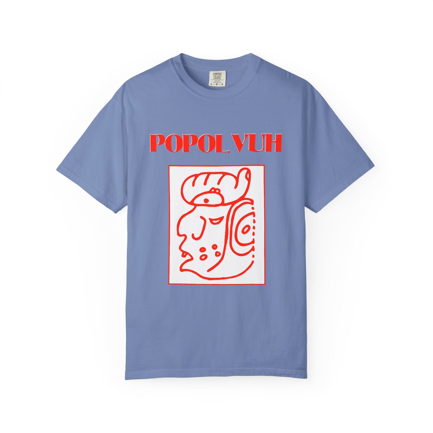 popol vuh german legendary krautrock band graphic tshirt on comfort colors