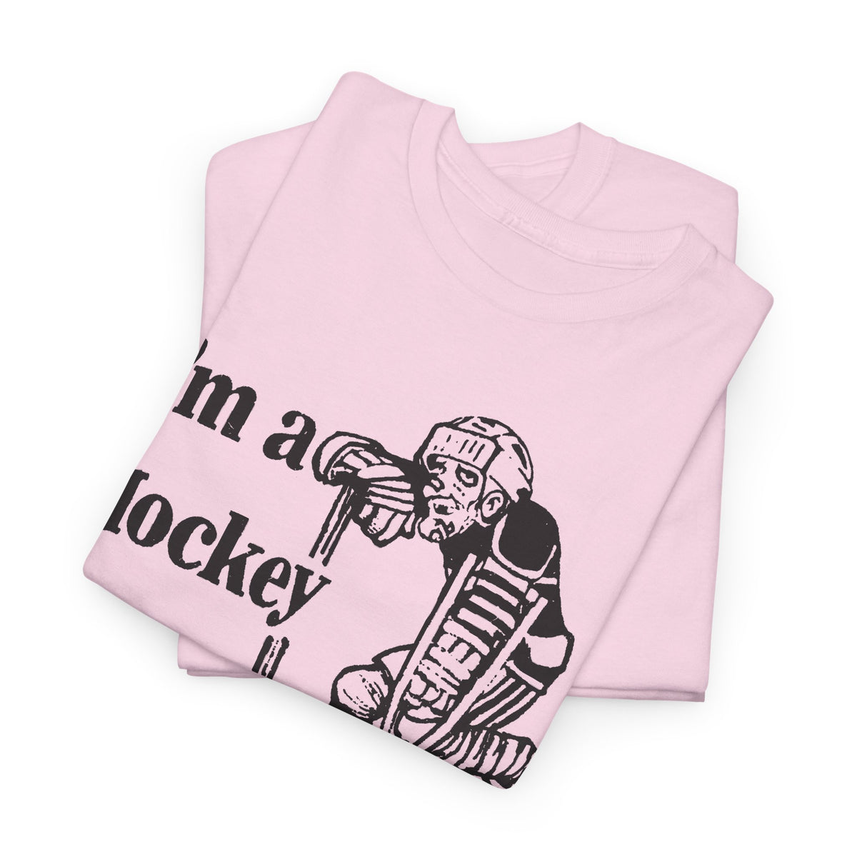 vintage canadian i'm a hockey nut graphic reproduction tshirt