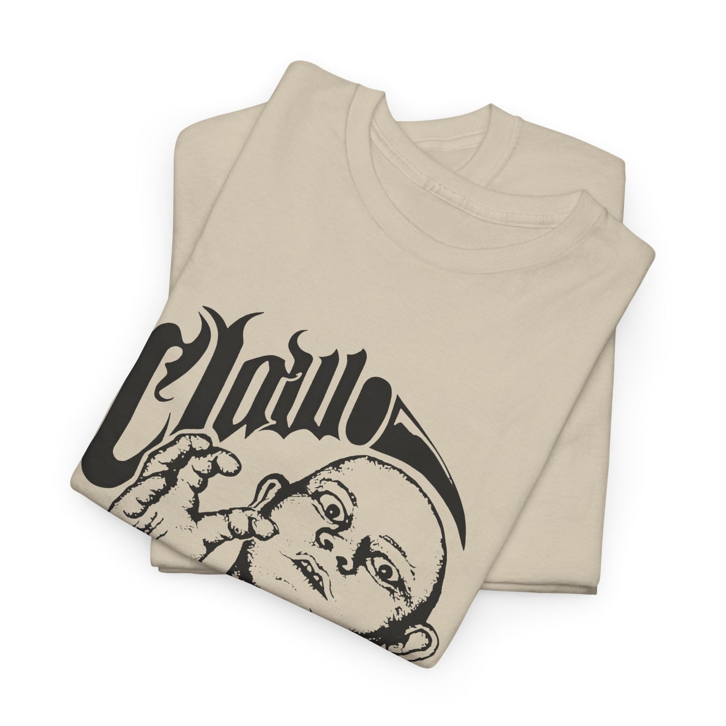 baron von raschke the claw professional wrestler reproduction tshirt