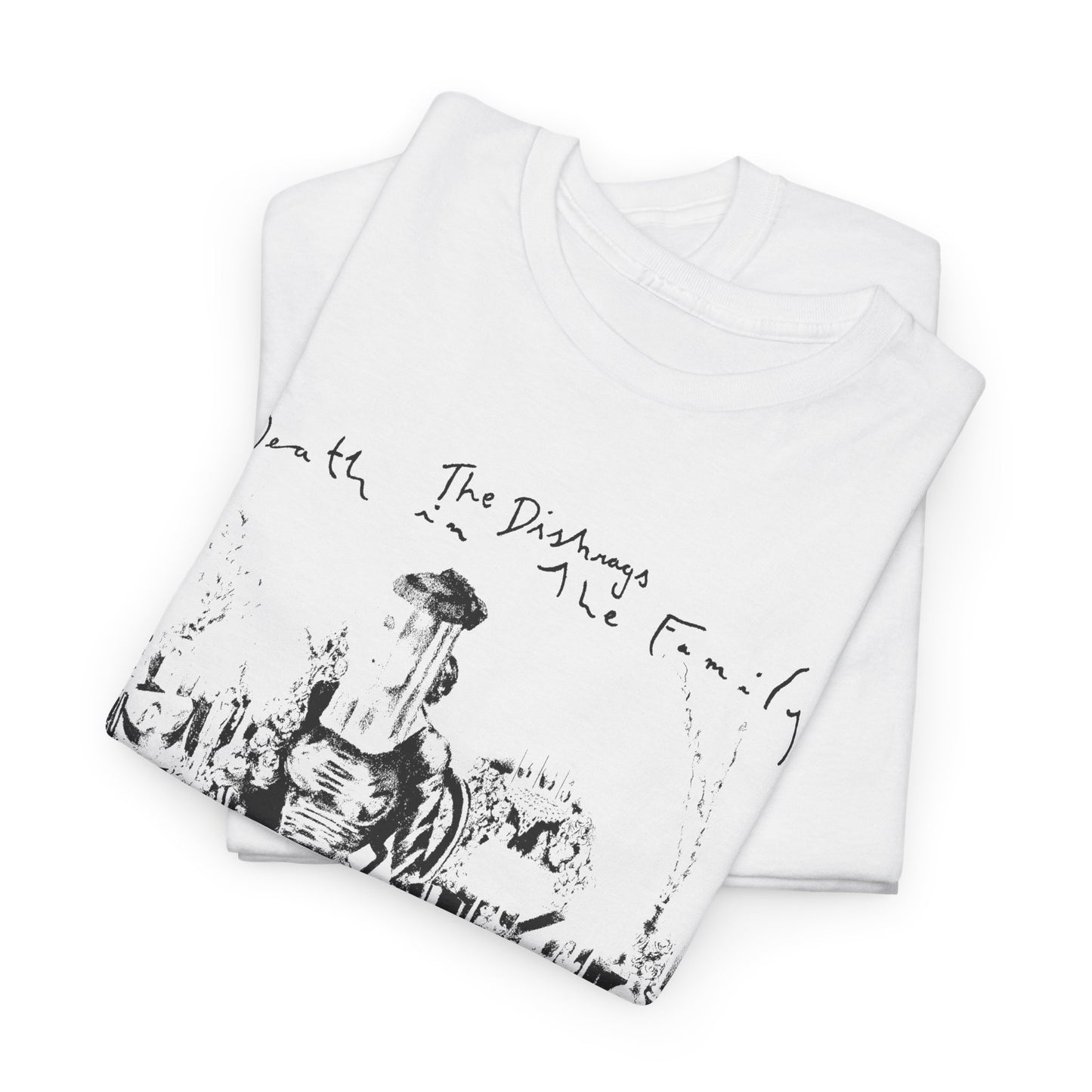 1980 album death in the family by the dishrags punk band stretched graphic tshirt