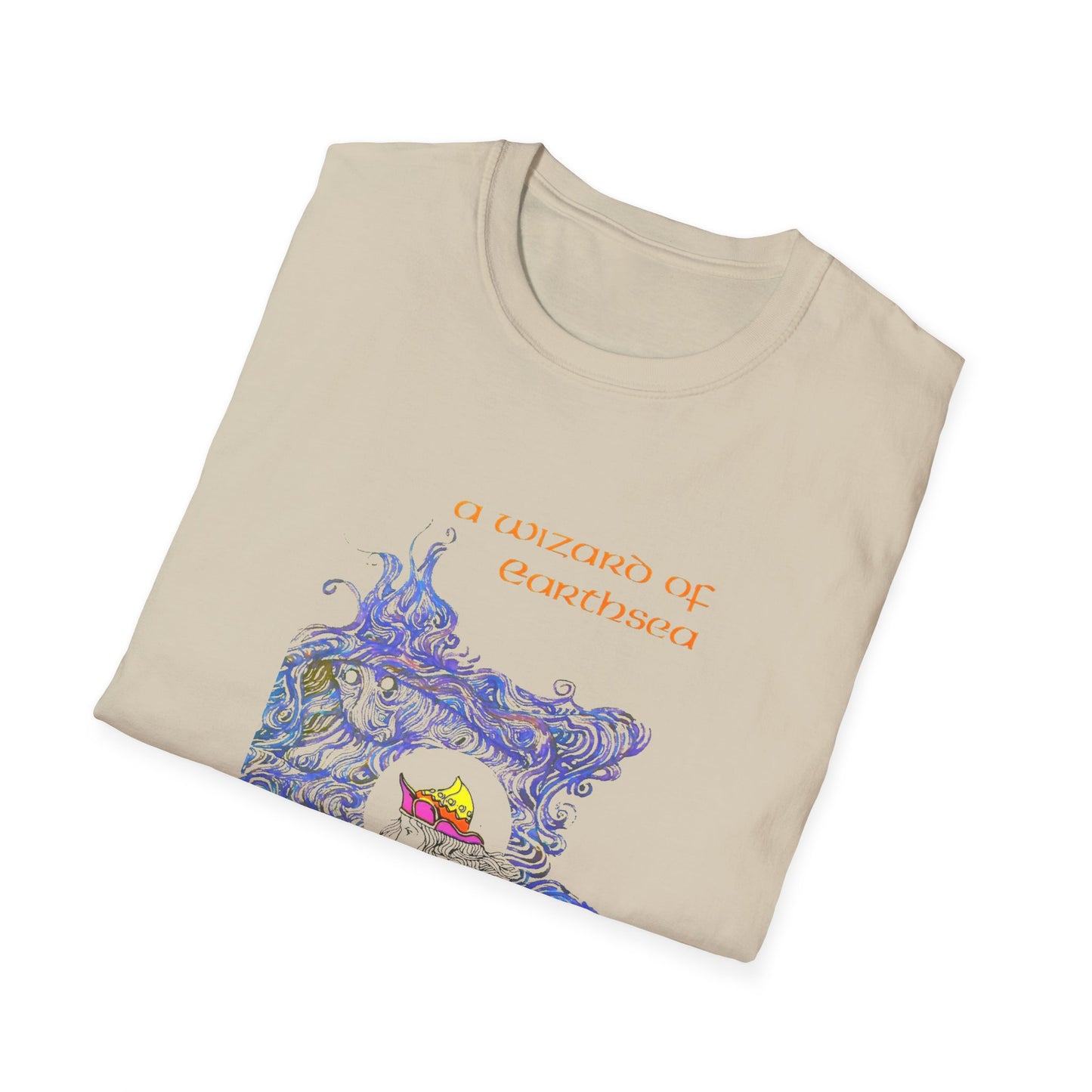 a wizard of earthsea novel by ursula k. le guin book cover tshirt