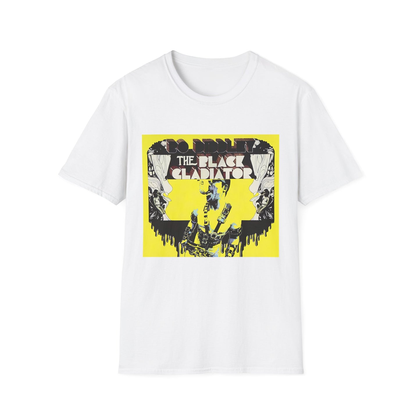 bo diddley the black gladiator 1970 album tshirt