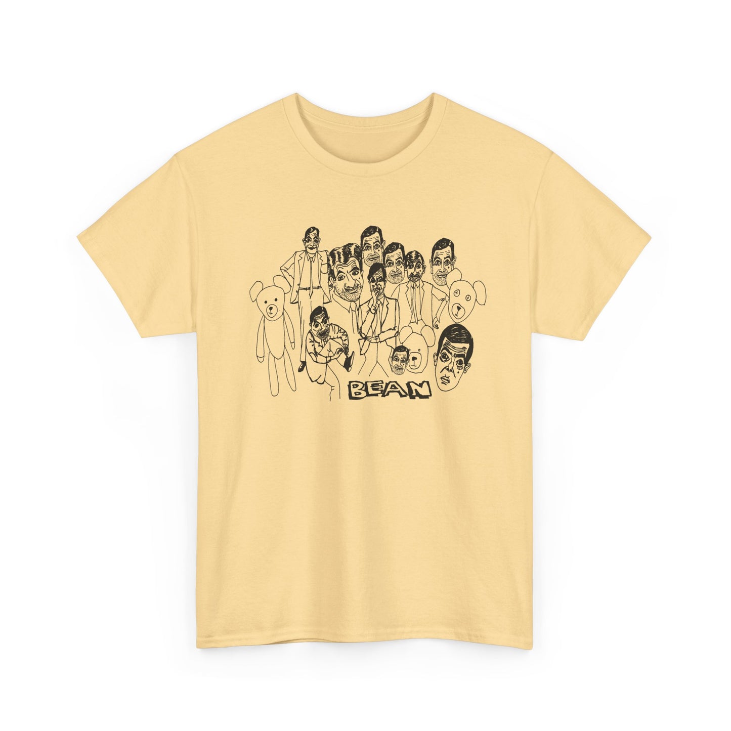 scary bean original drawing tshirt