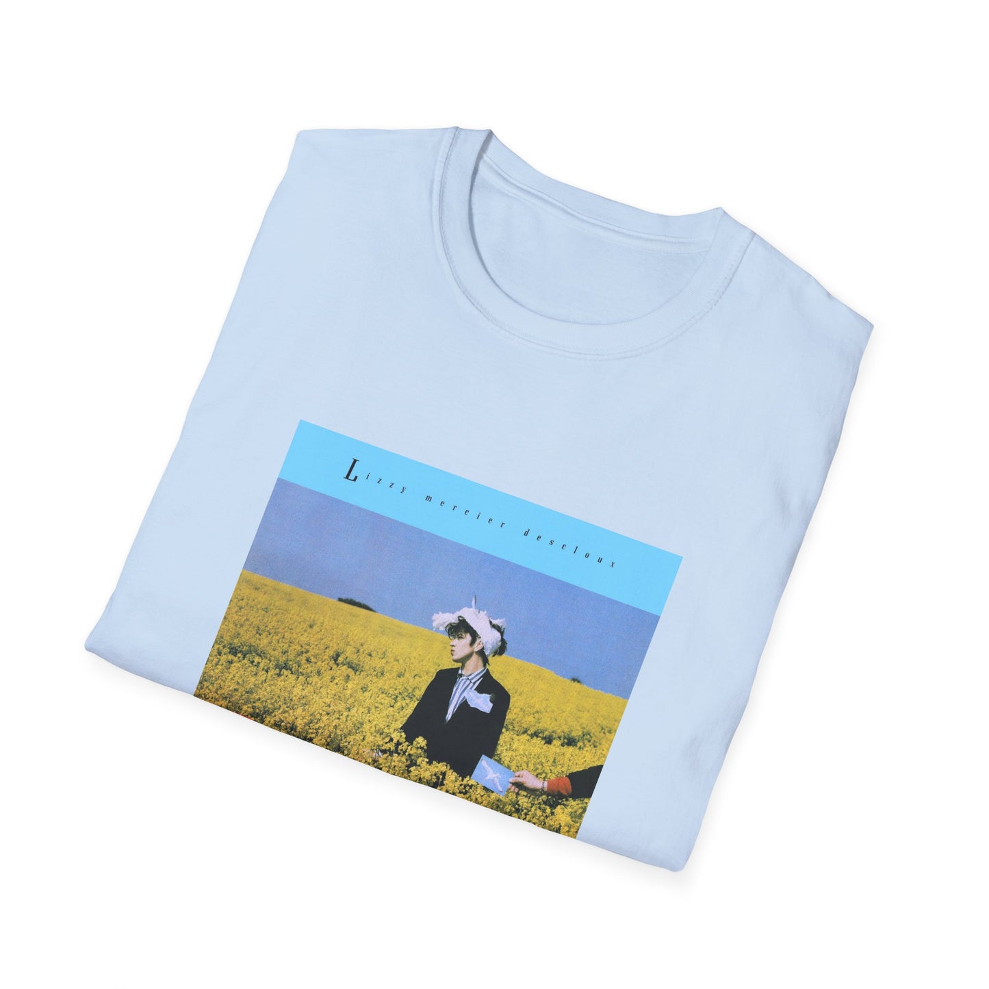 lizzy mercier descloux 1988 suspense album cover tshirt
