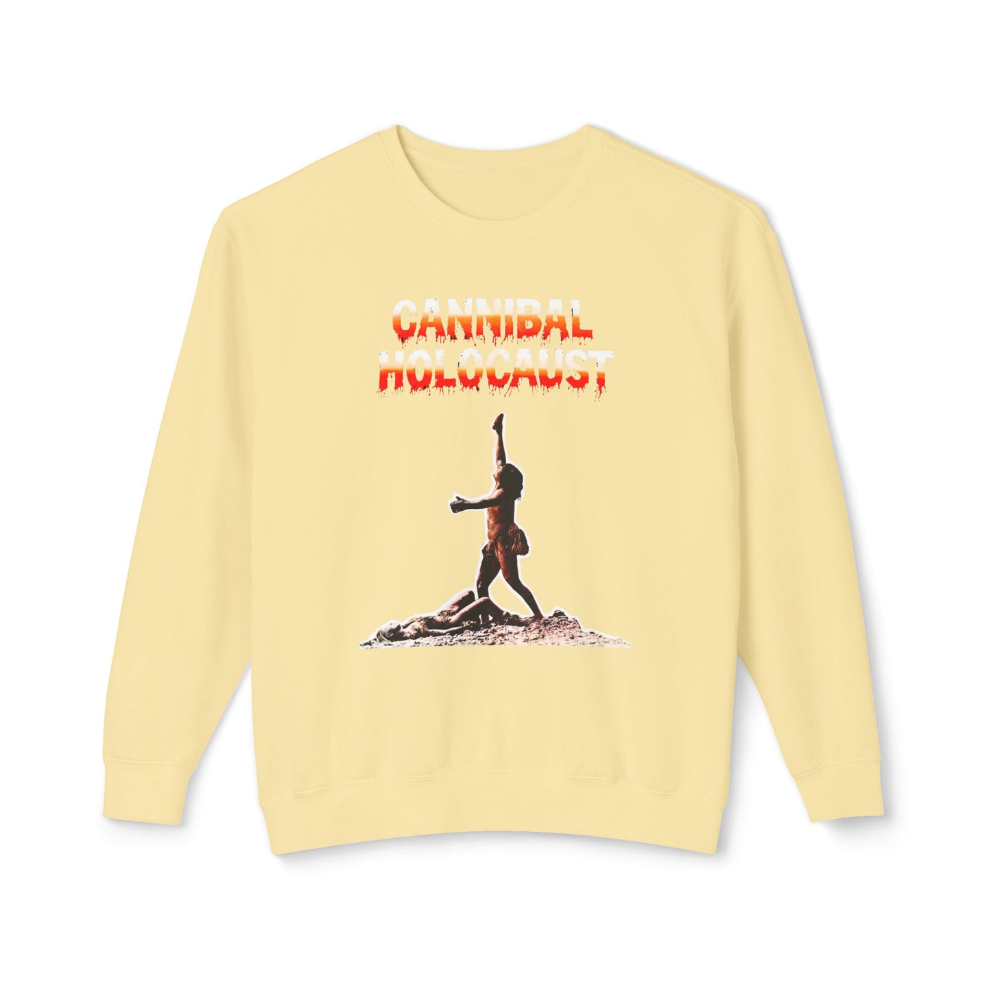 cannibal holocaust 1980 italian horror movie 100% cotton sweatshirt