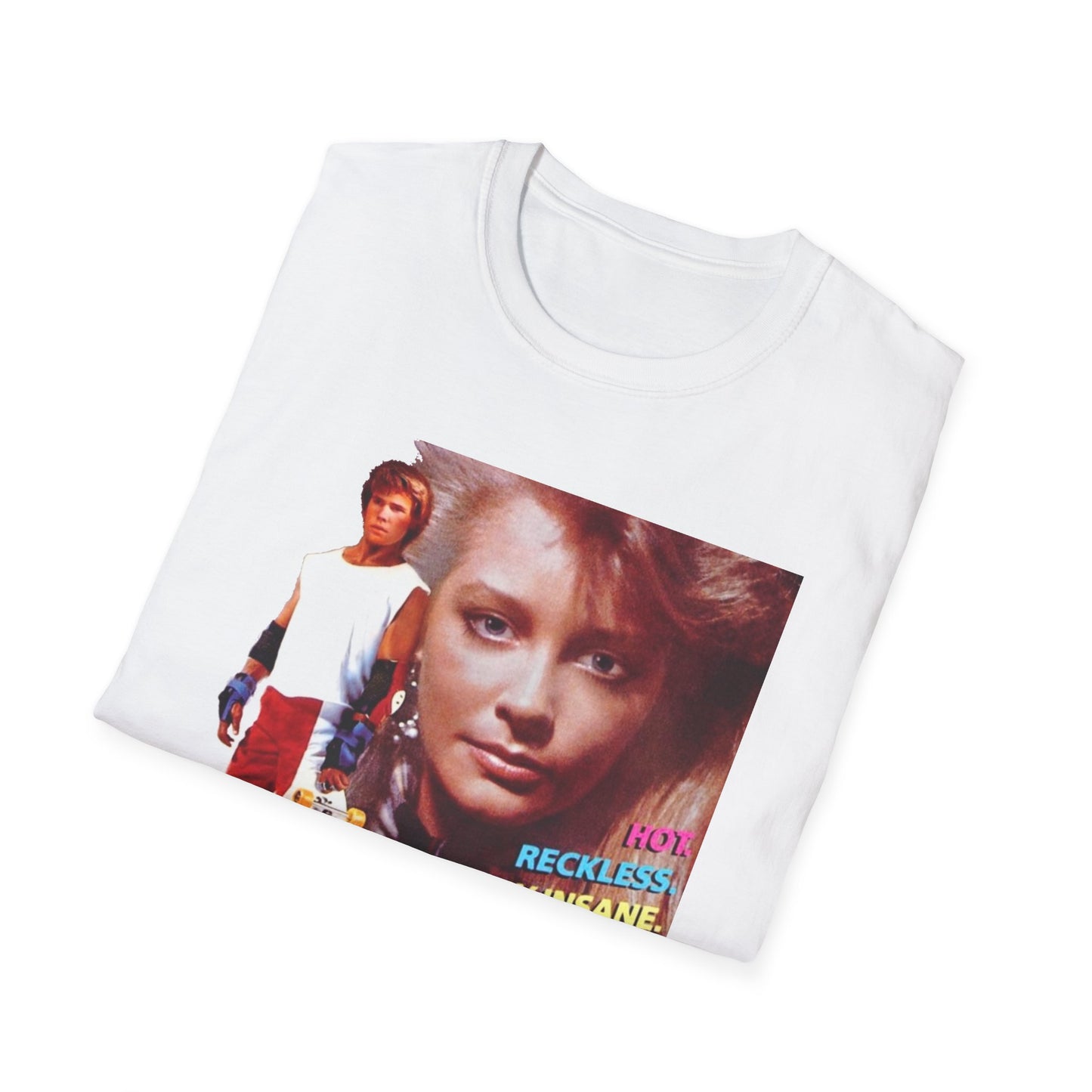 thrashin' 1986 skater gang movie poster tshirt