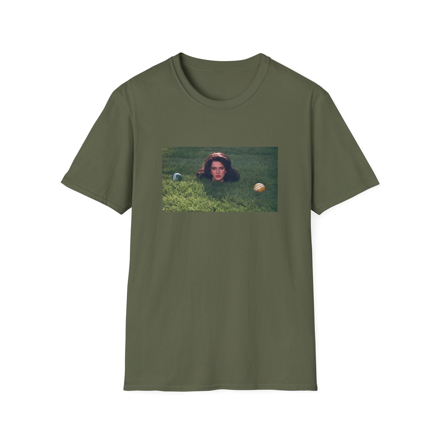 1989 movie heathers veronica's head in the grass tshirt
