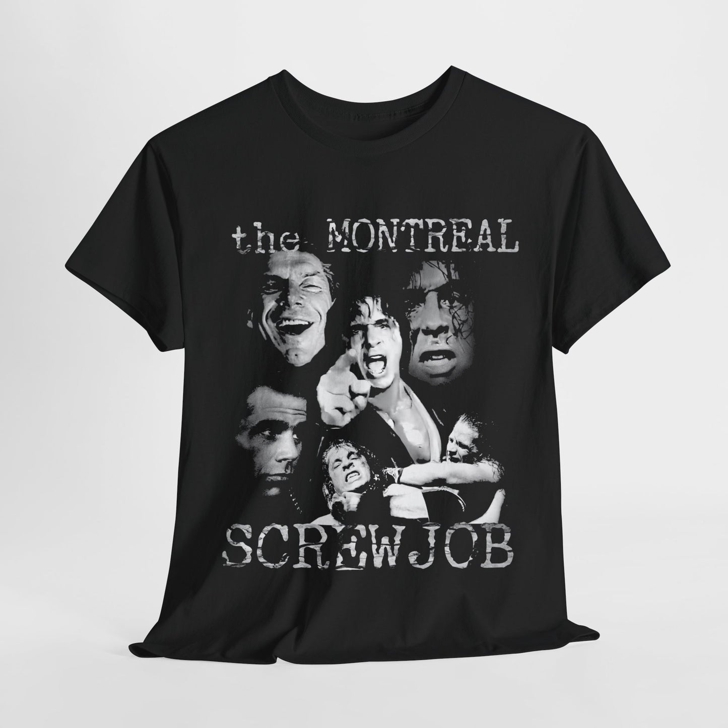 montreal screwjob november 9, 1997 survivor series match between shawn michaels and bret hart fan art tshirt