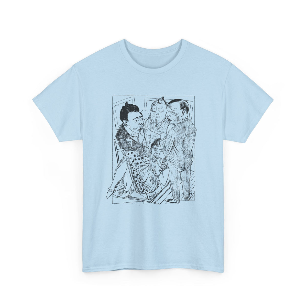 1922 max beckman lithograph  the dissappointed II tshirt