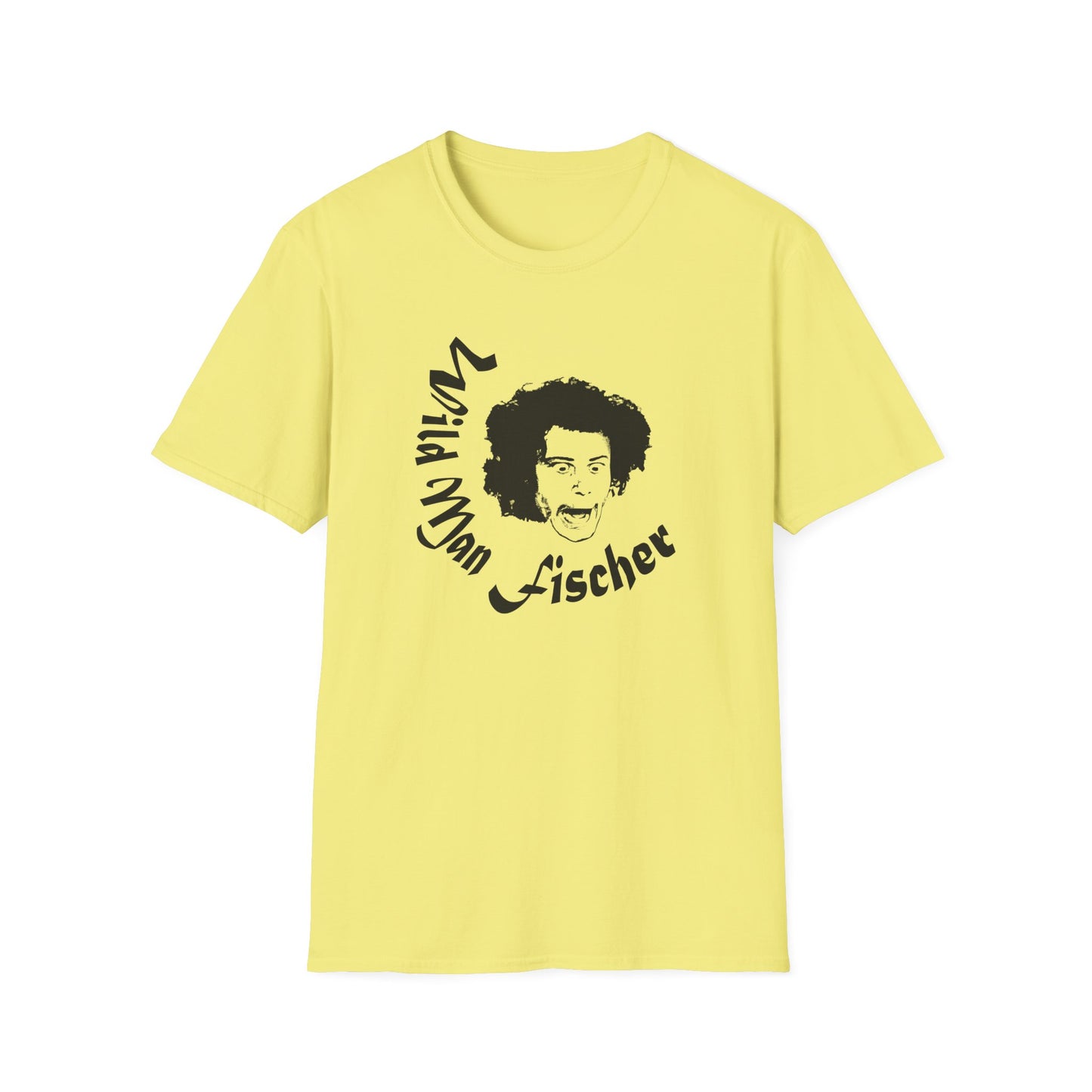 wild man fischer black stencil tshirt