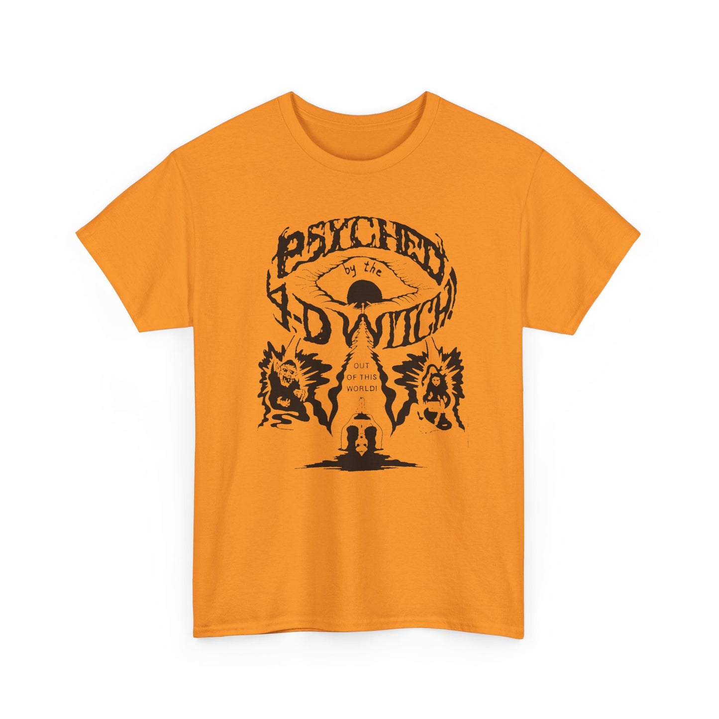 psyched by the 4-D witch 1973 exploitation film tshirt