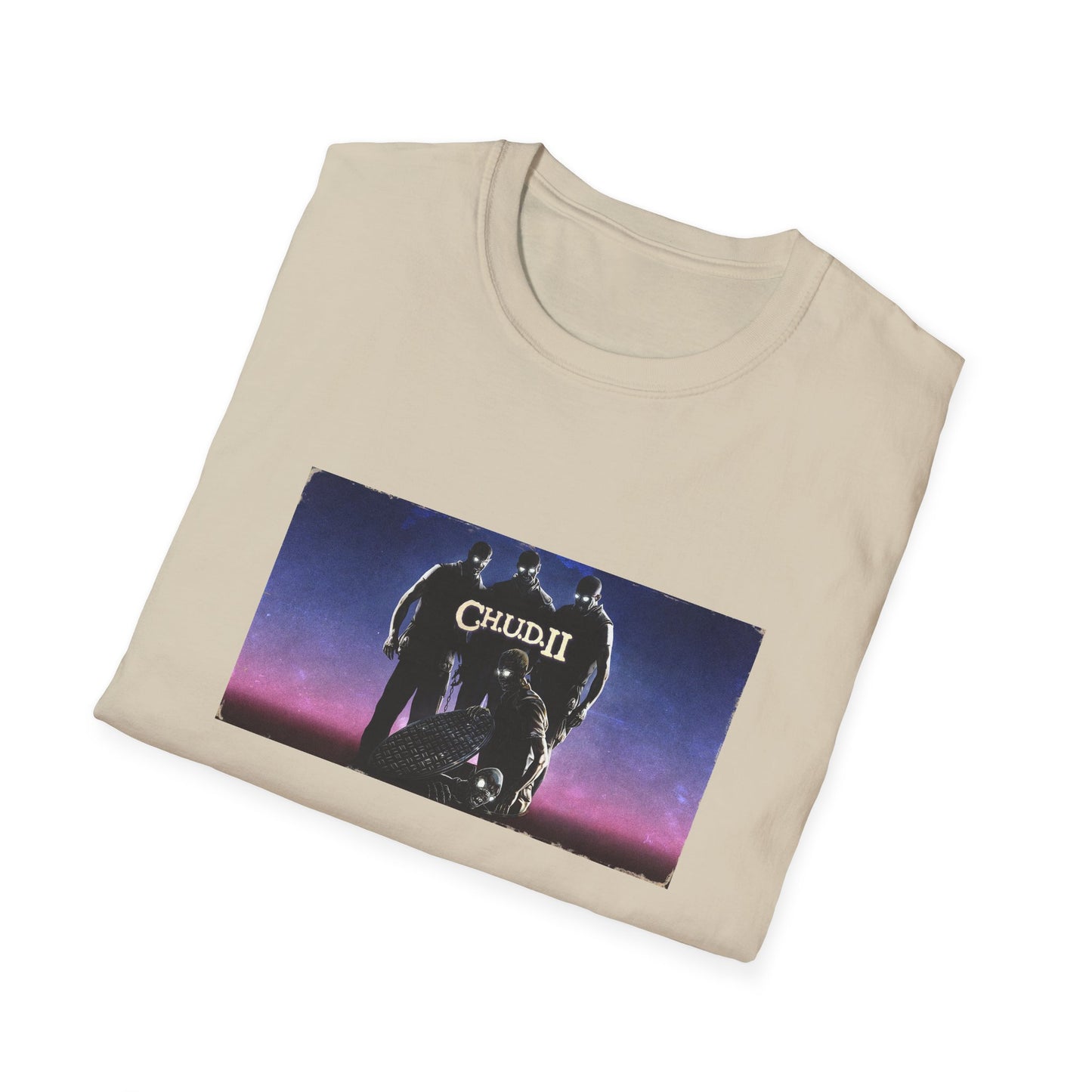 1989 C.H.U.D. II: bud the C.H.U.D movie poster tshirt