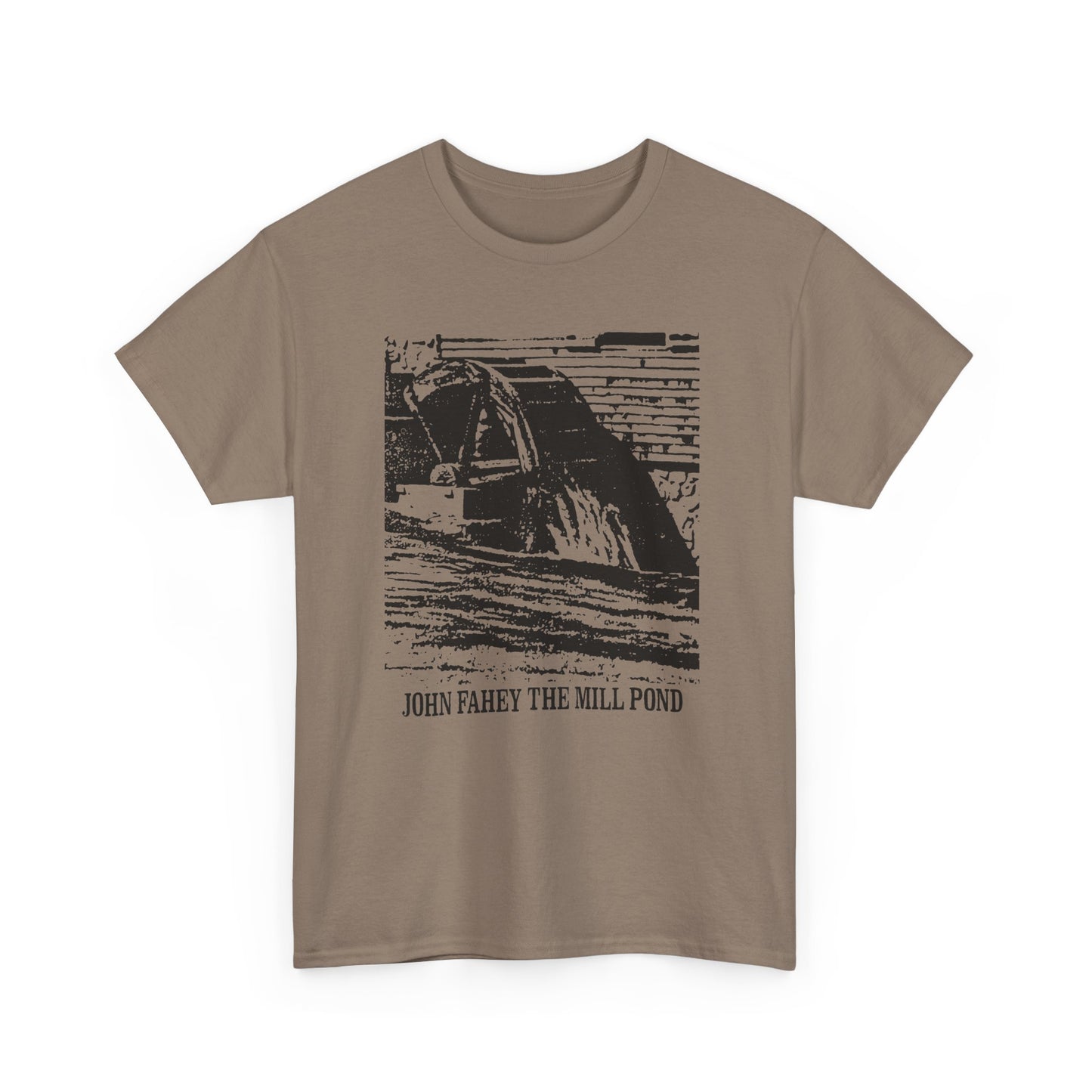 1997 the mill pond by john fahey album cover stretched tshirt