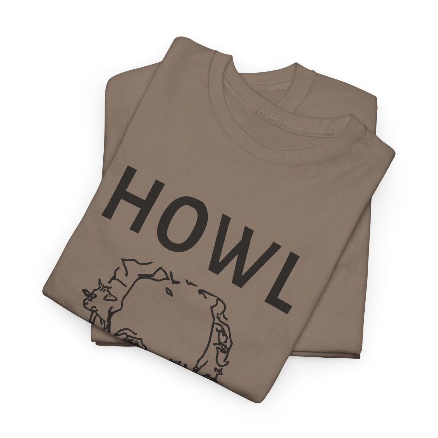 1956 book cover for howl by allen ginsberg custom edit tshirt