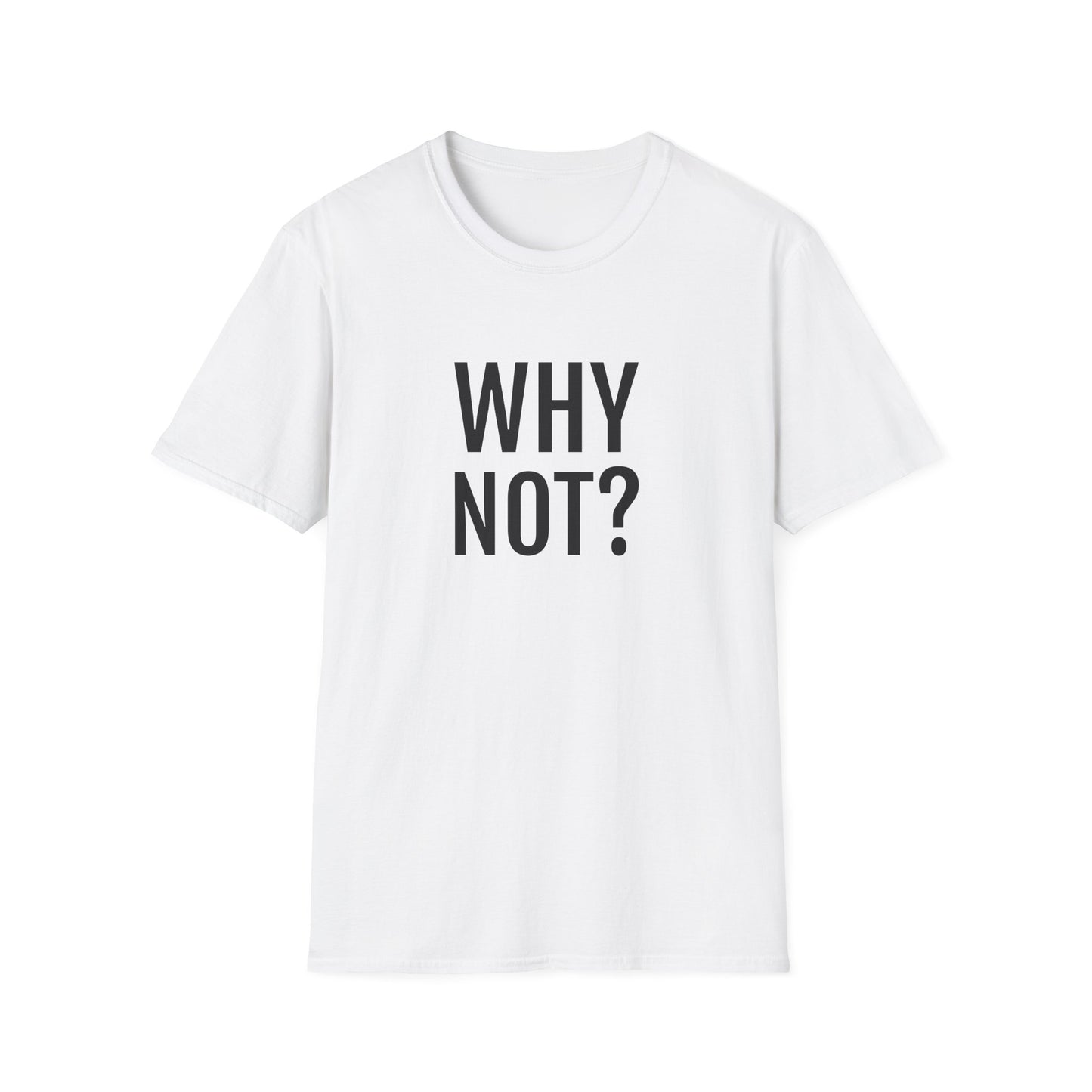 why not? tshirt