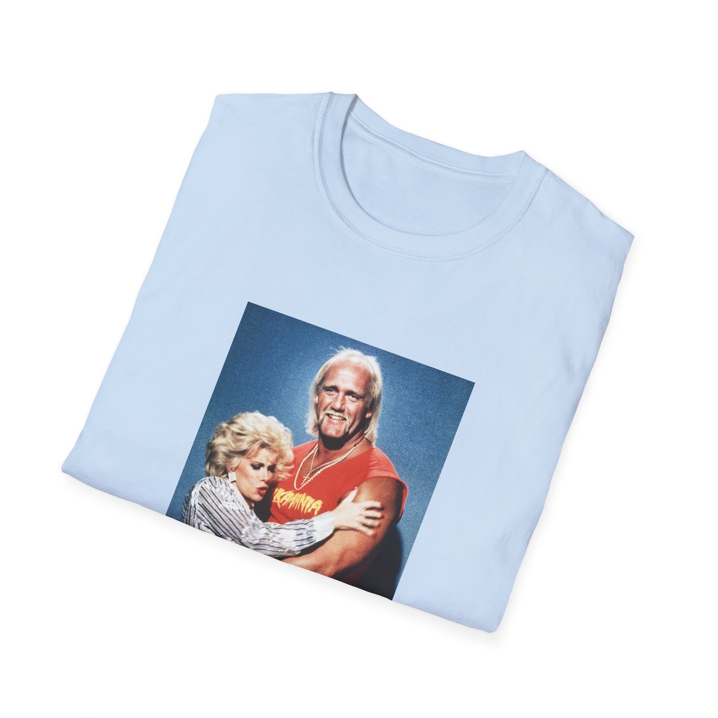 hulk hogan and joan rivers photo tshirt