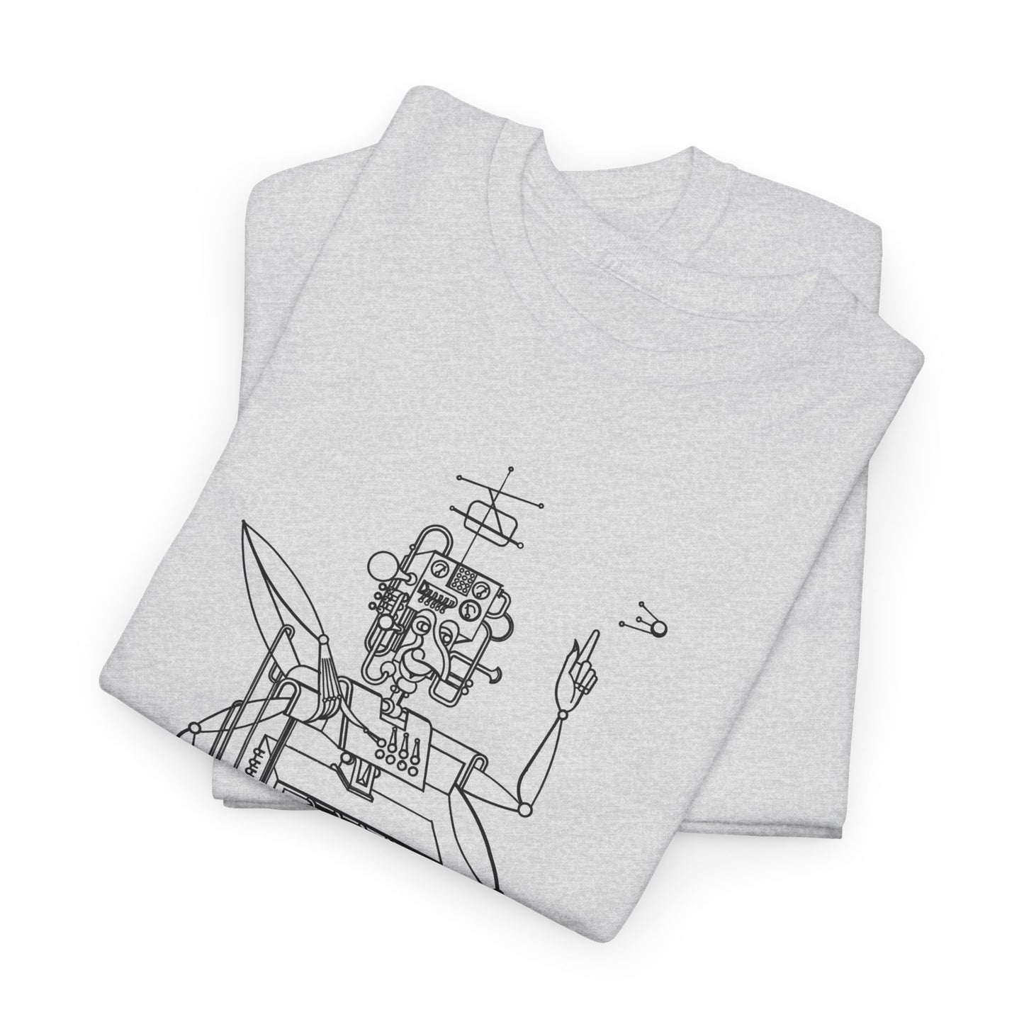 1962 illustration by piotr labuzek aka baro reproduction tshirt