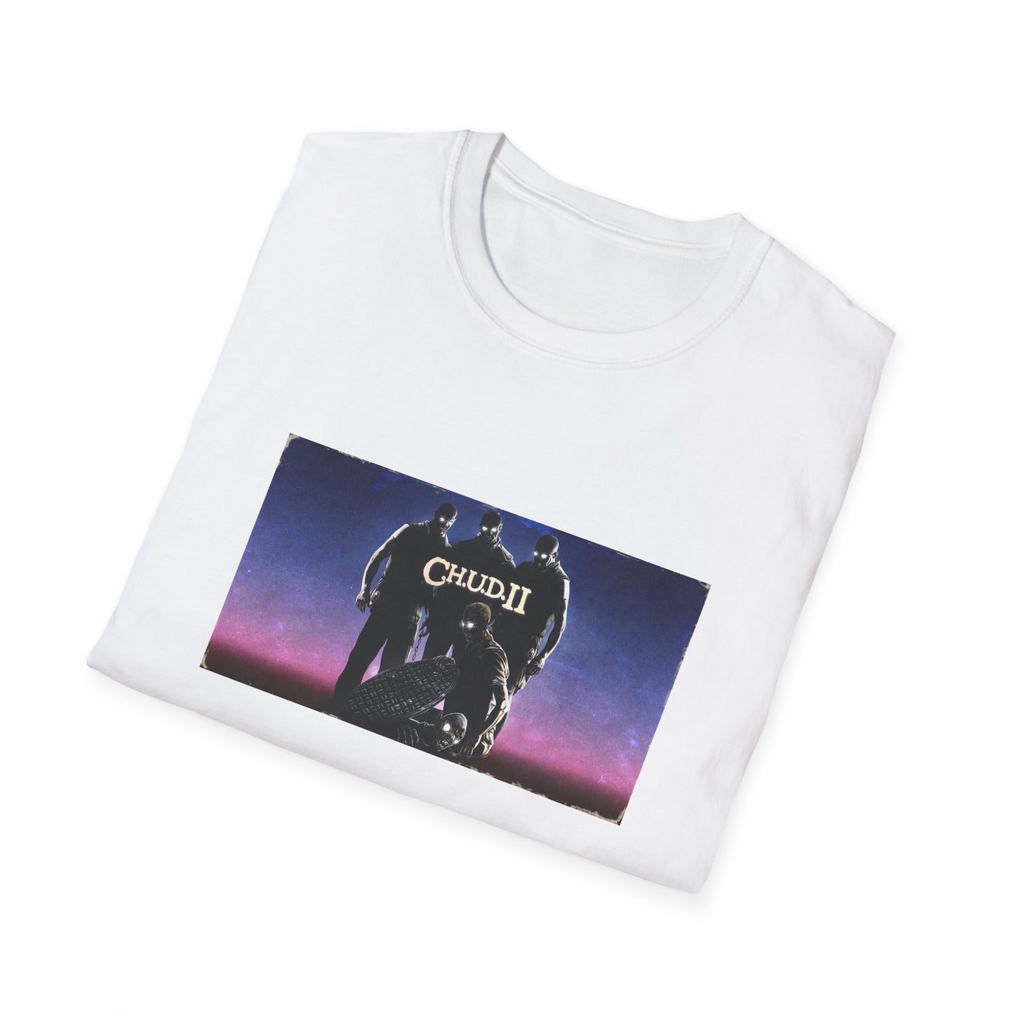 1989 C.H.U.D. II: bud the C.H.U.D movie poster tshirt