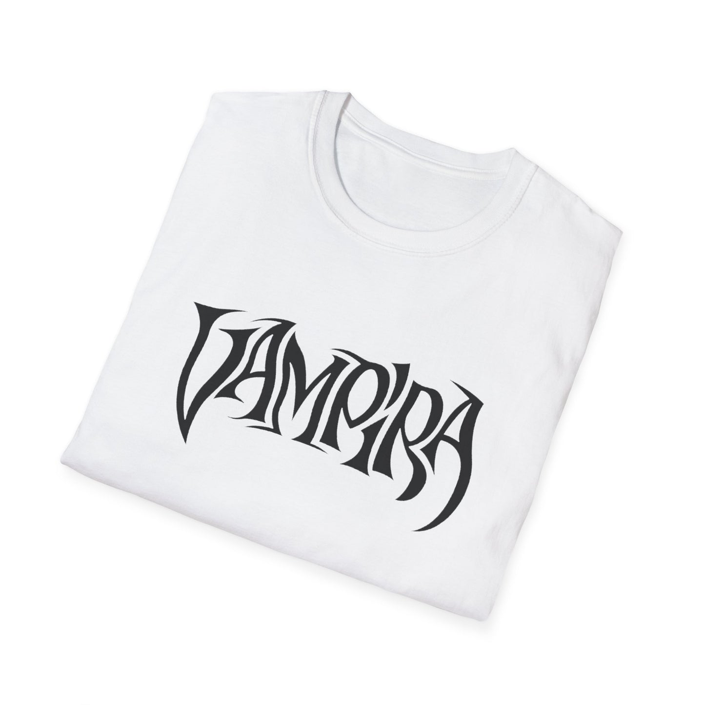 vampira from the vampira show logo tshirt