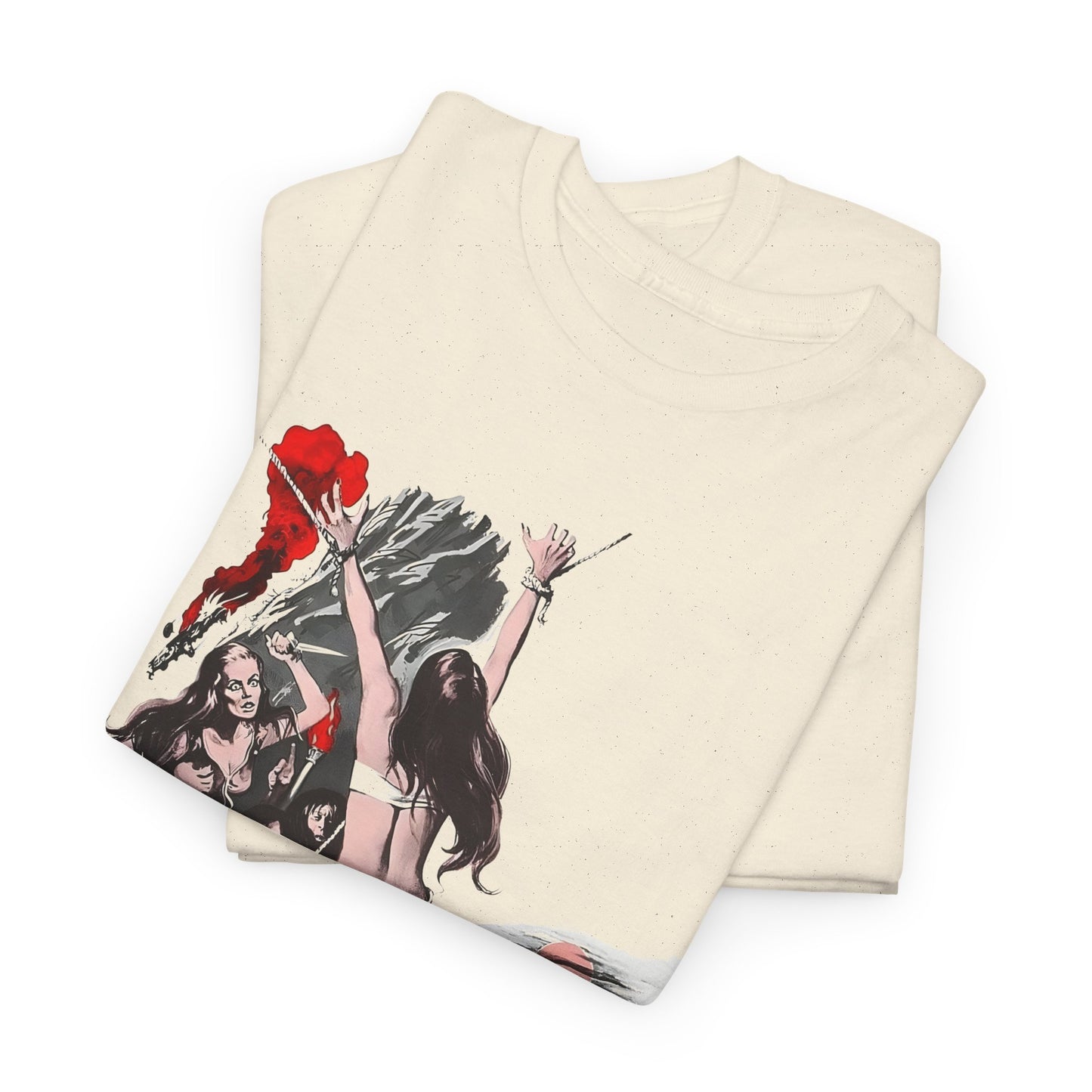 1972 daughters of satan movie poster tshirt