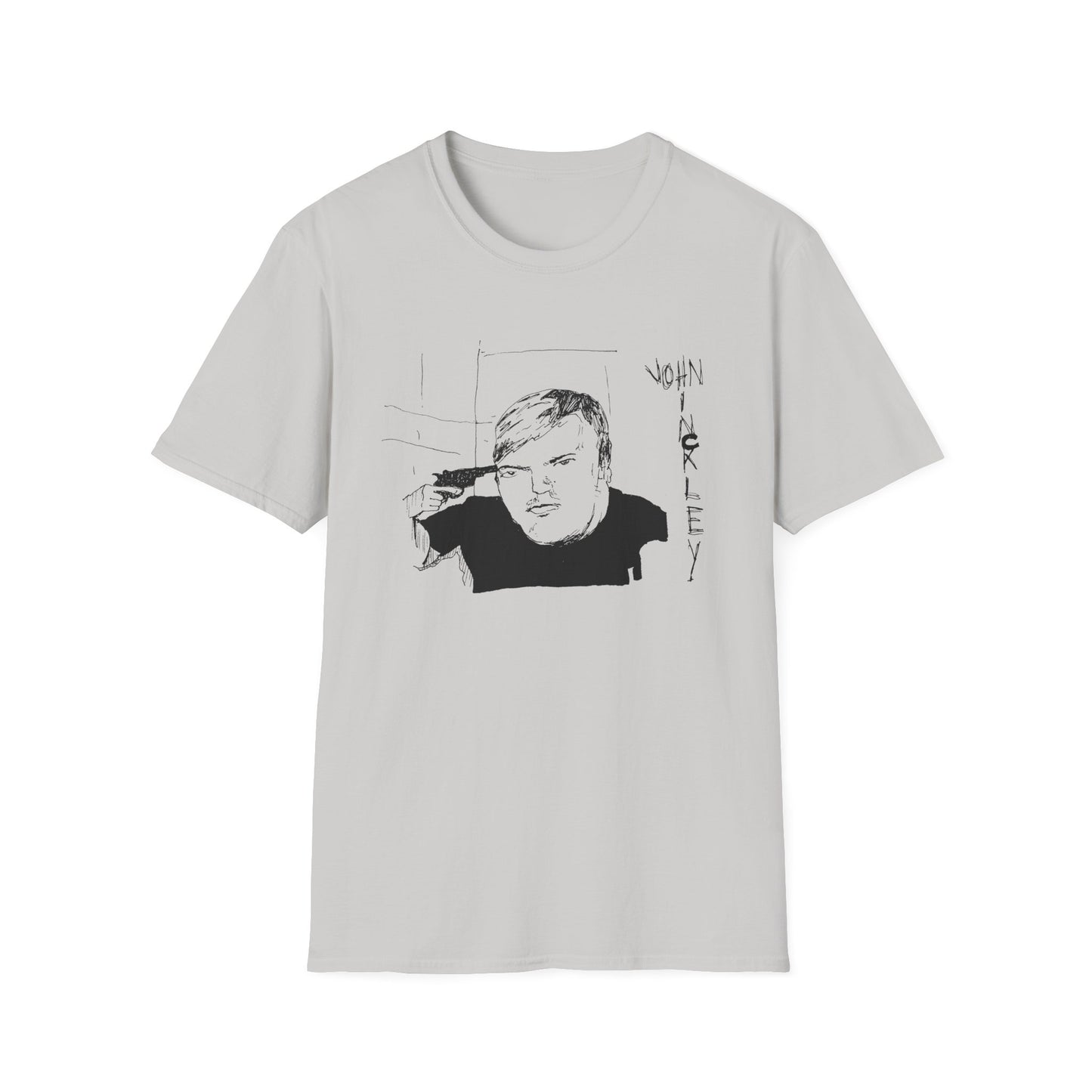 original drawing john hinckley jr. tshirt